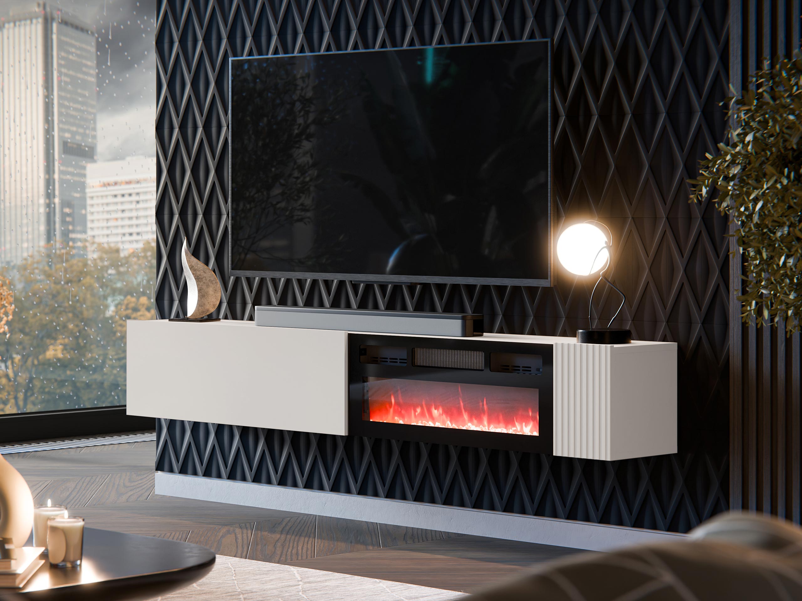 Έπιπλο τηλεόρασης Species I (Κασμίρι)