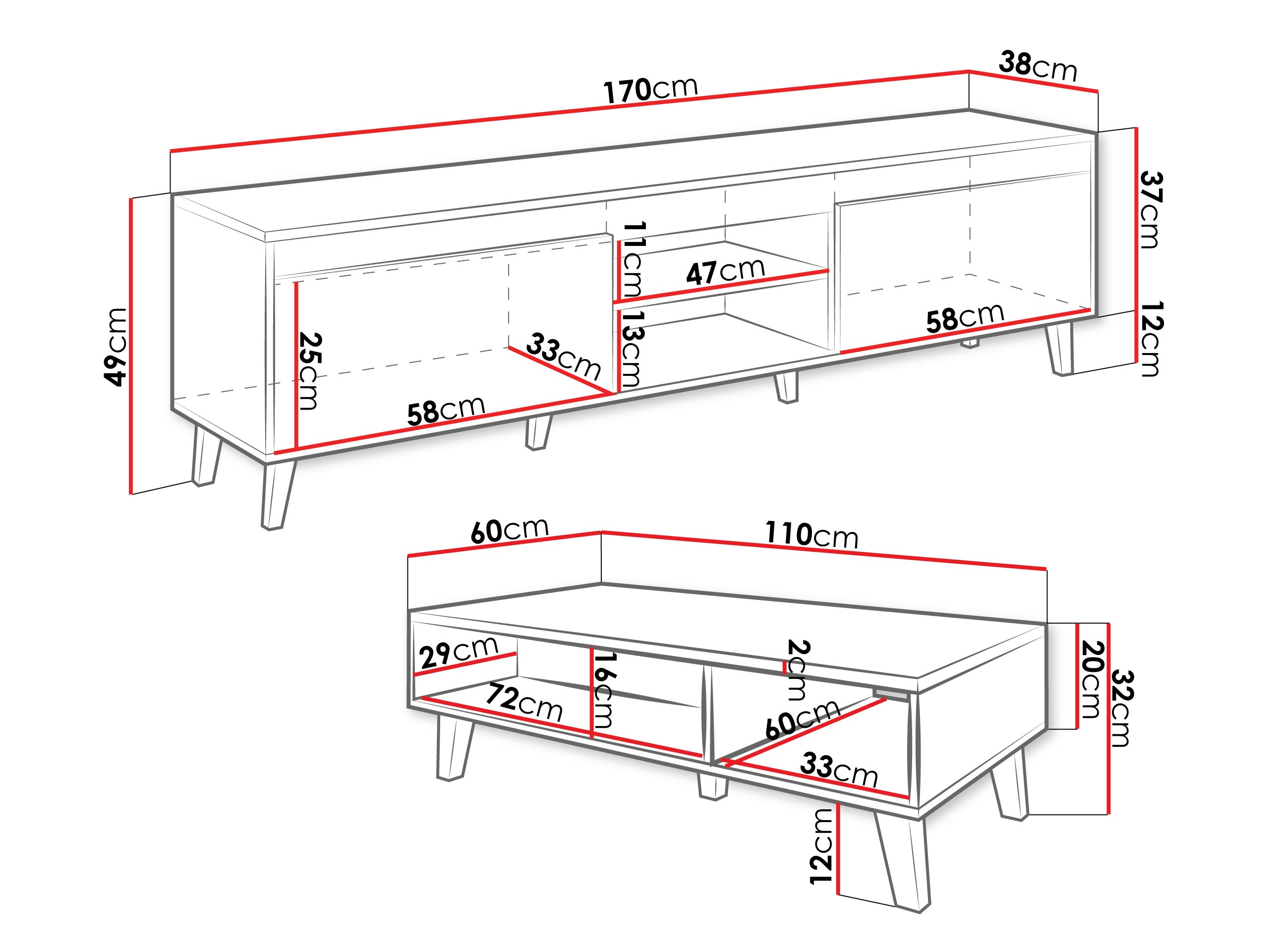 Σετ επίπλων σαλονιού Munus I