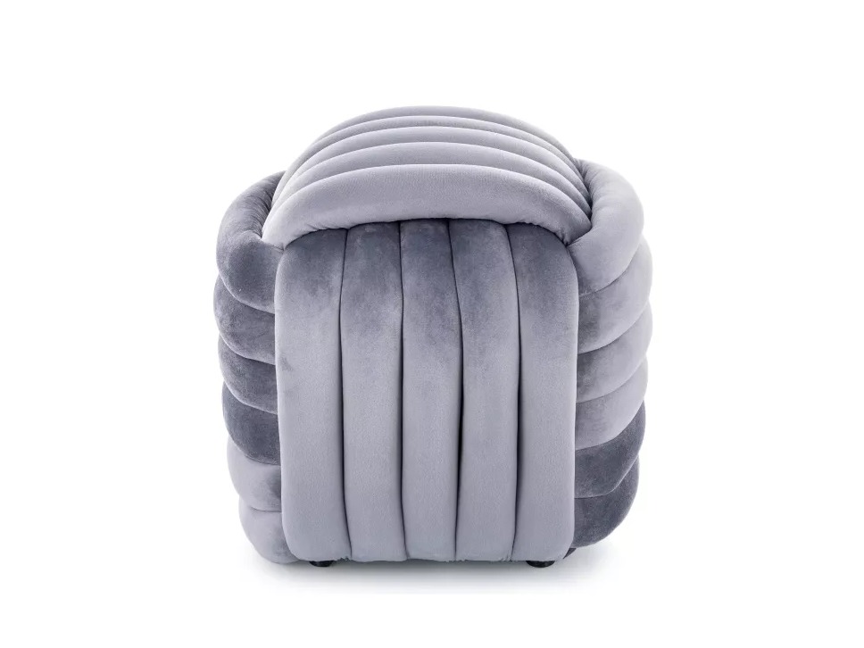 Σκαμπό σαλονιού Detroit 886 (Γκρι)