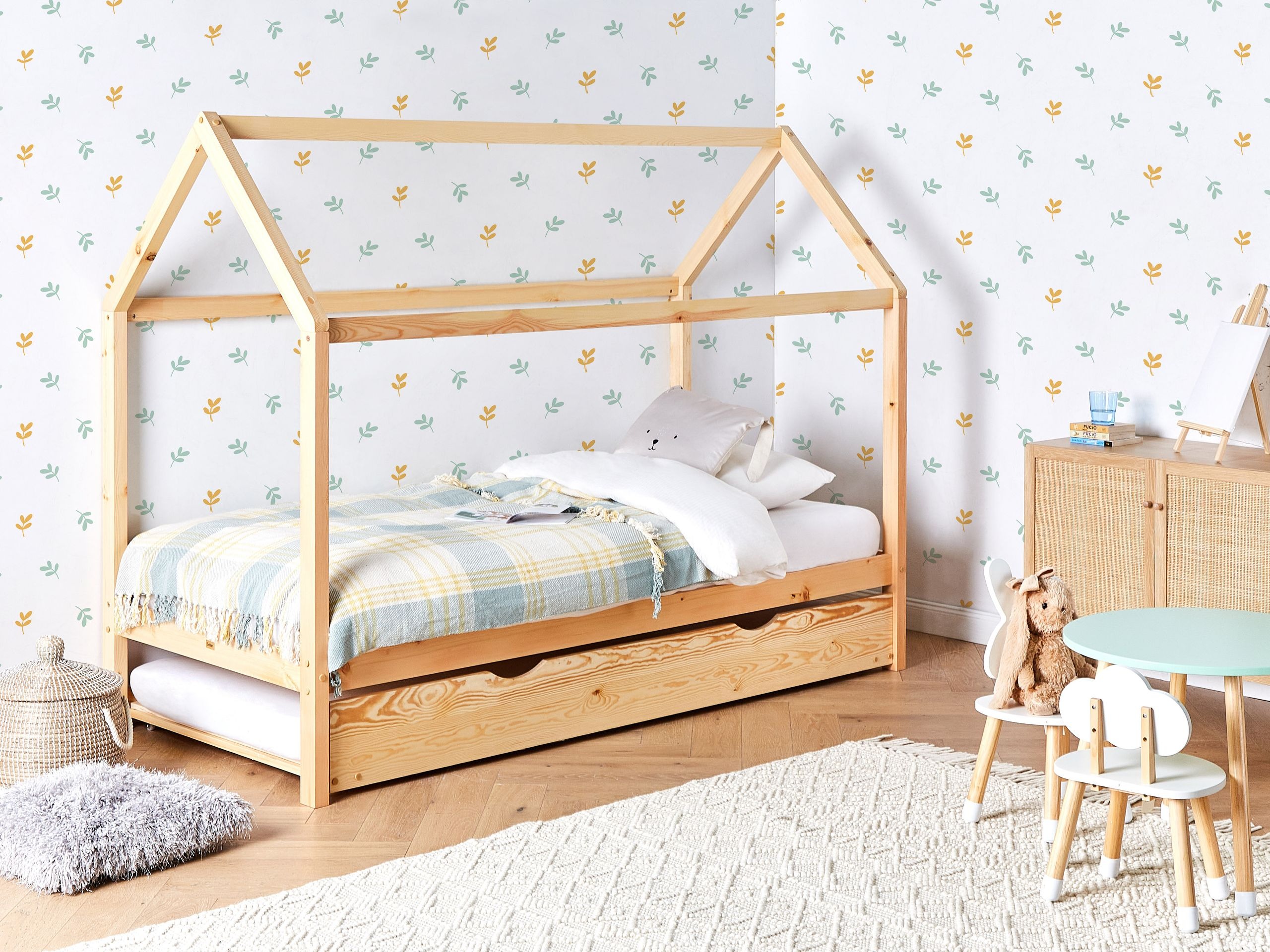 Bed Berwyn 2833 (Light wood)