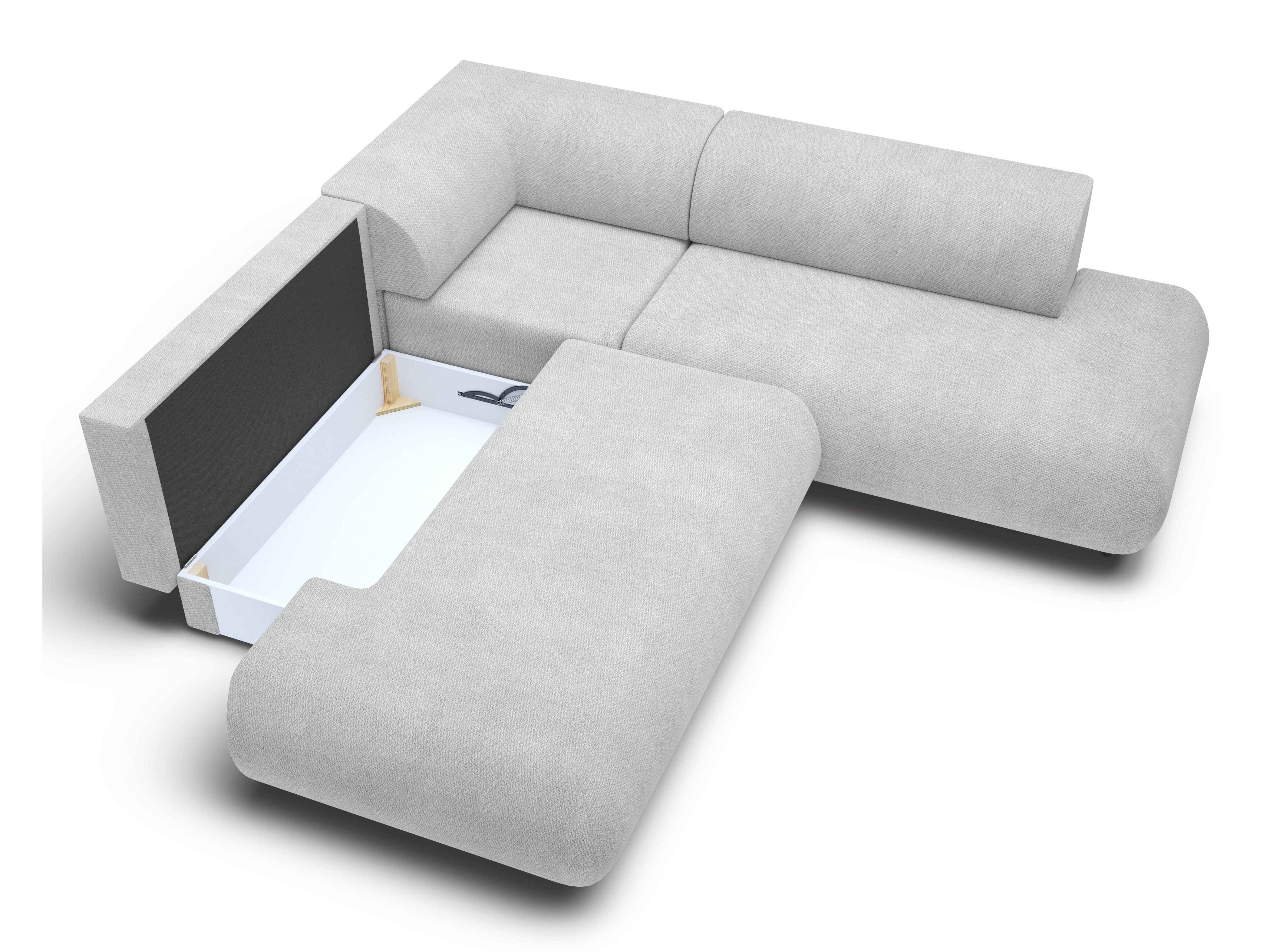 Corner sofa Kingston 186 (Vinci 07)