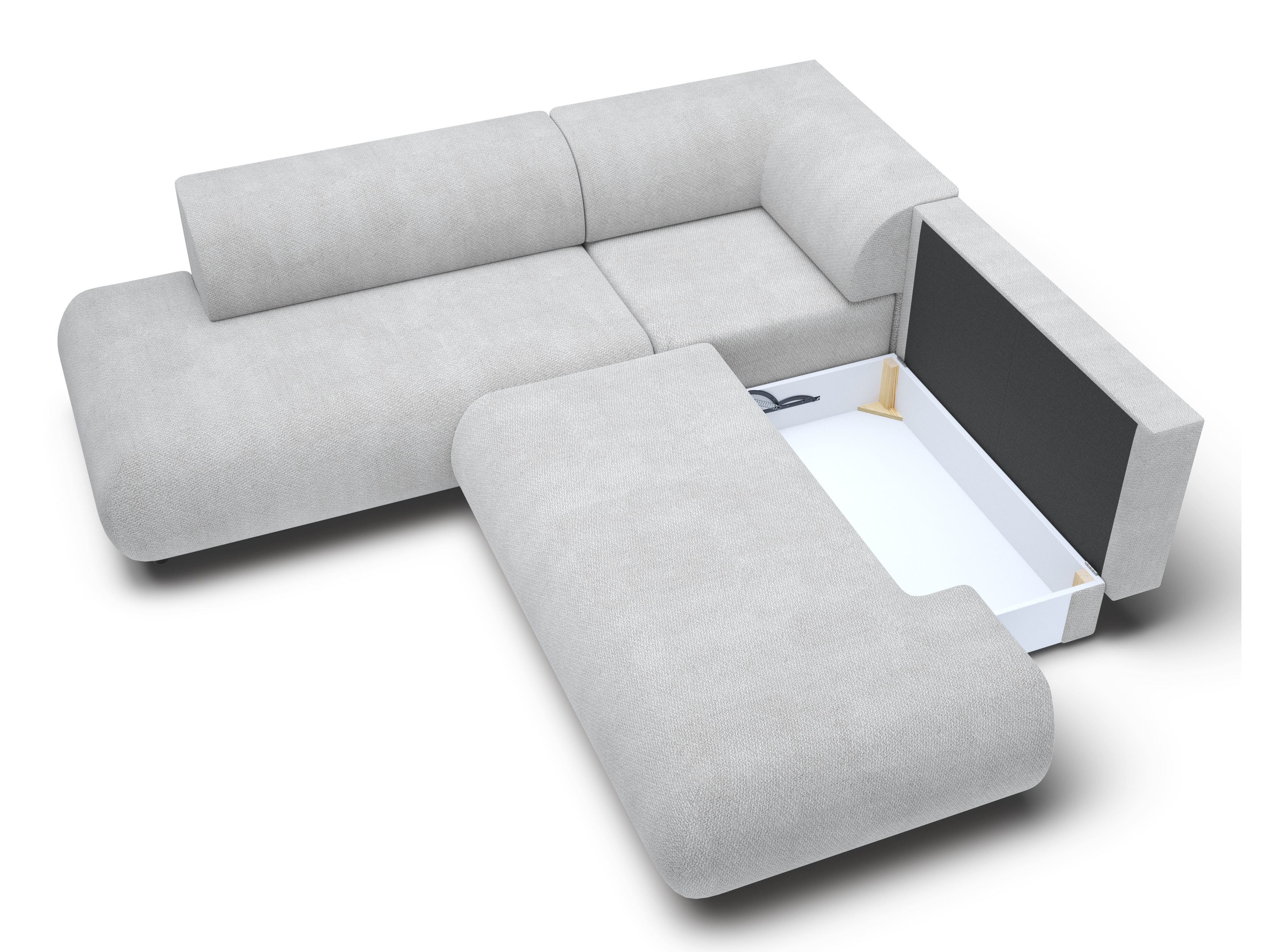Corner sofa Kingston 186 (Vinci 07)