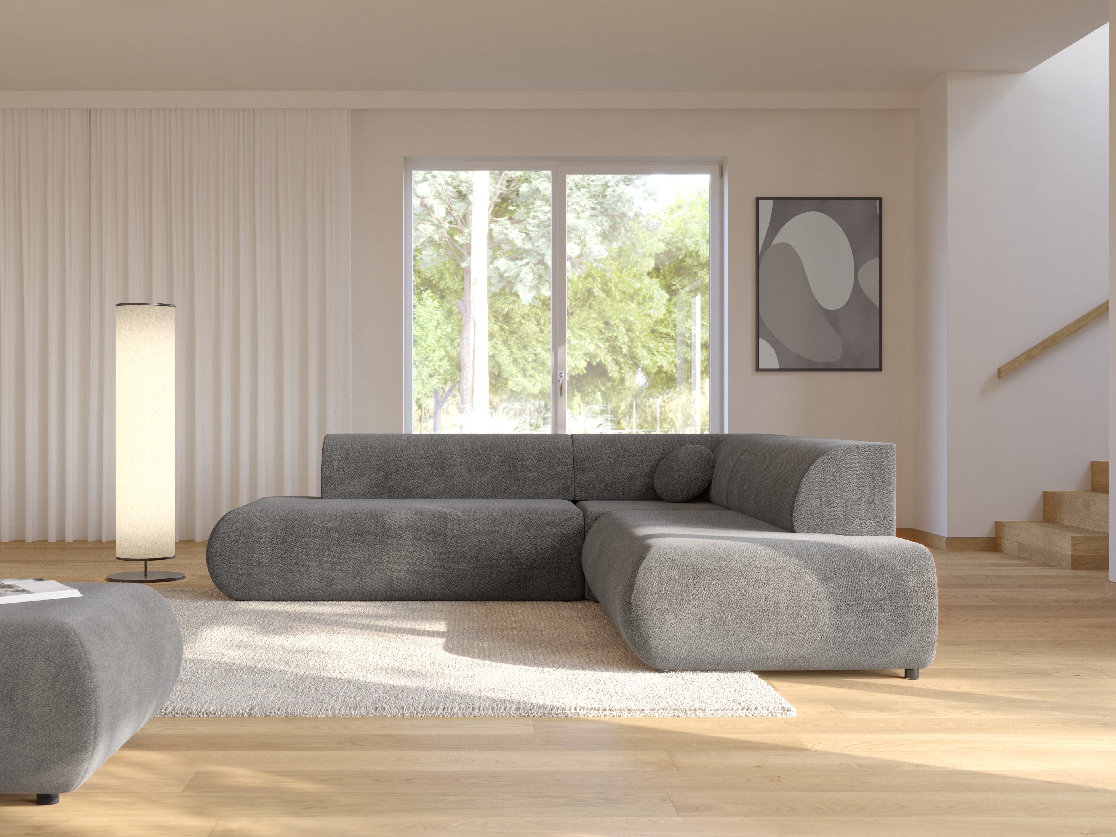 Corner sofa Kingston 186 (Vinci 14)