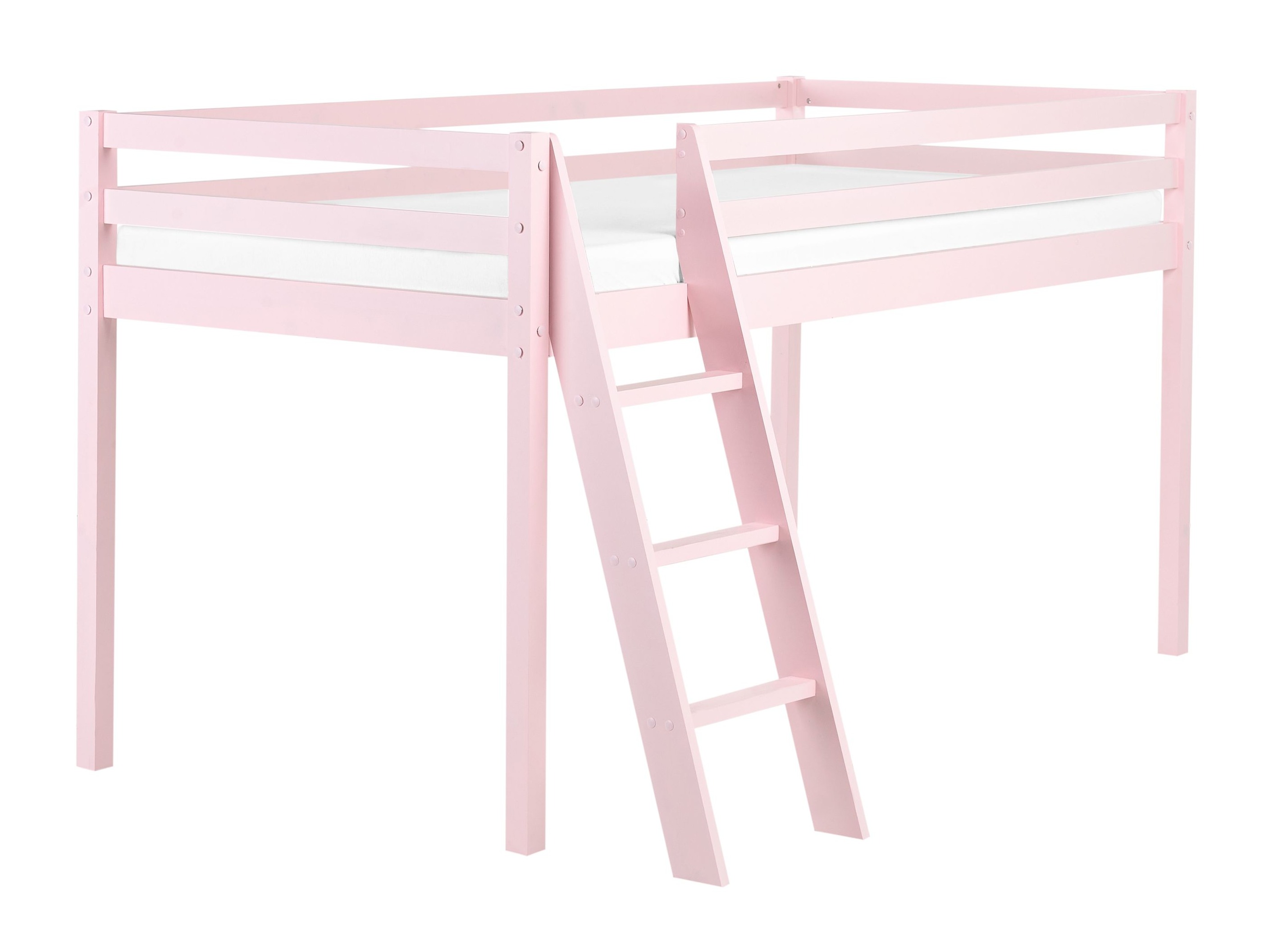 Loft bed Berwyn 2831 (Pink)