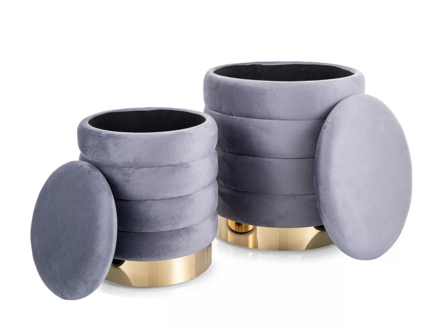 Ottoman set Detroit 906 (Grey)