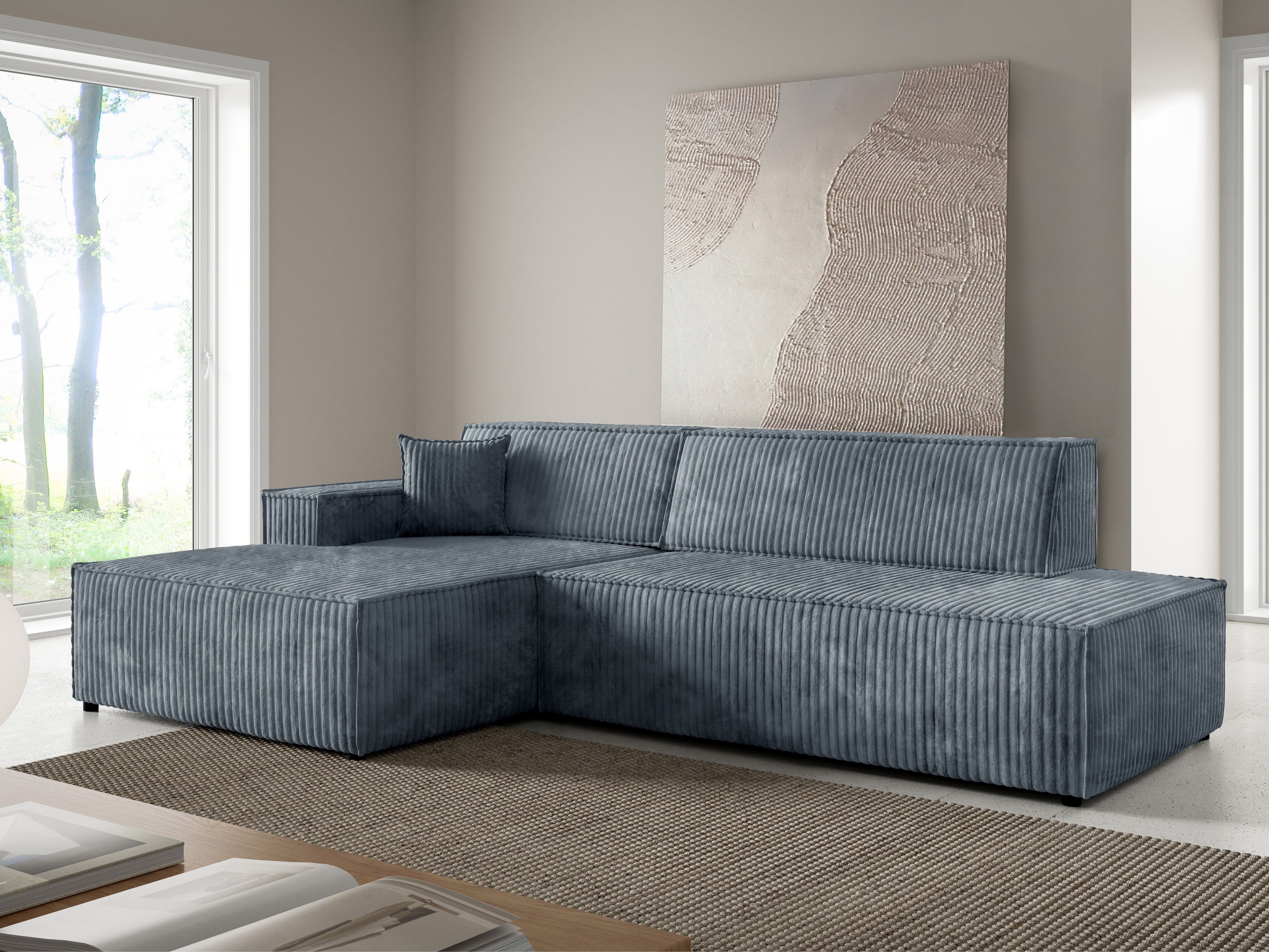 Corner sofa Kingston 187 (Tilia 85)