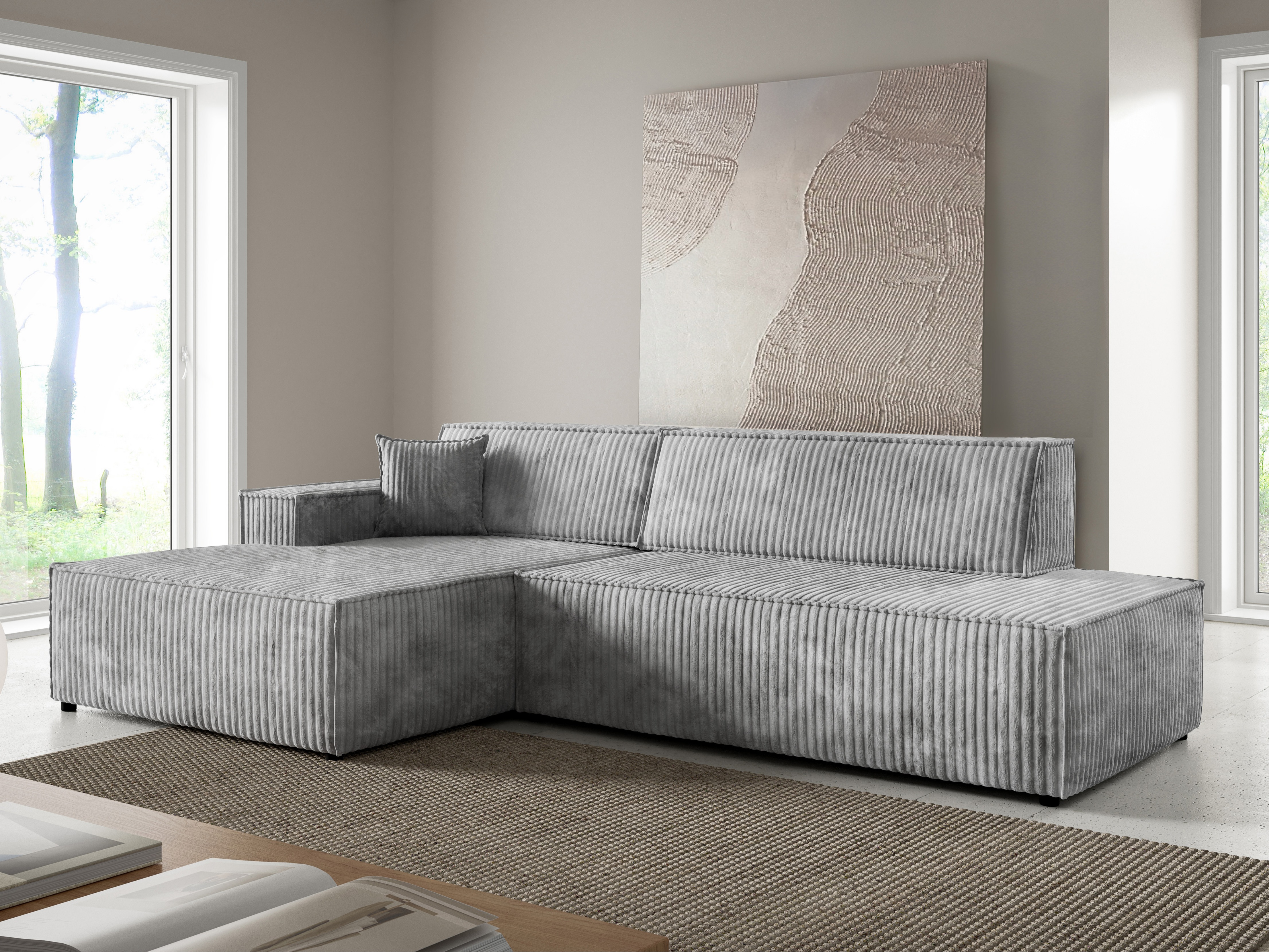 Corner sofa Kingston 187 (Tilia 86)