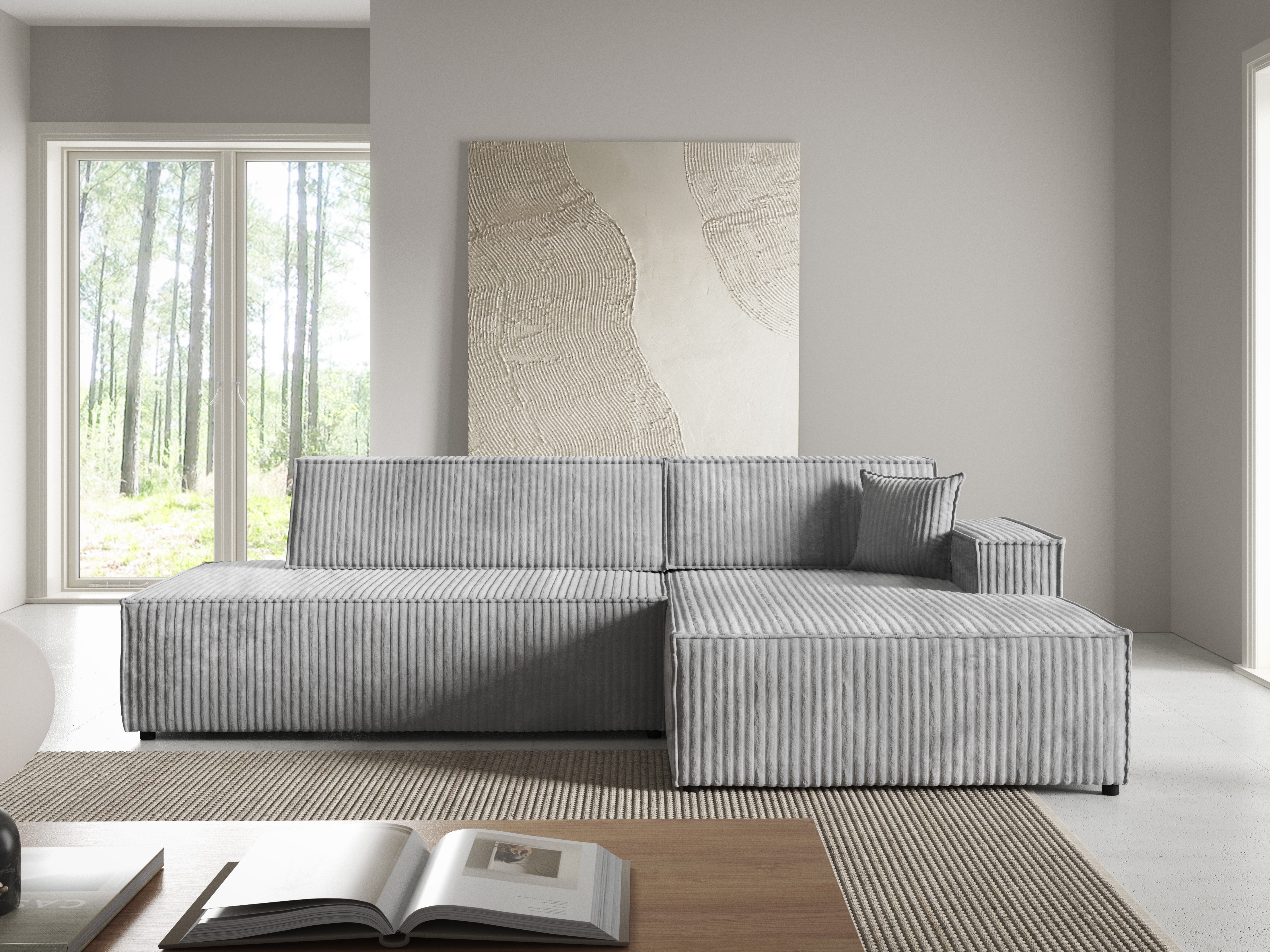Corner sofa Kingston 187 (Tilia 86)