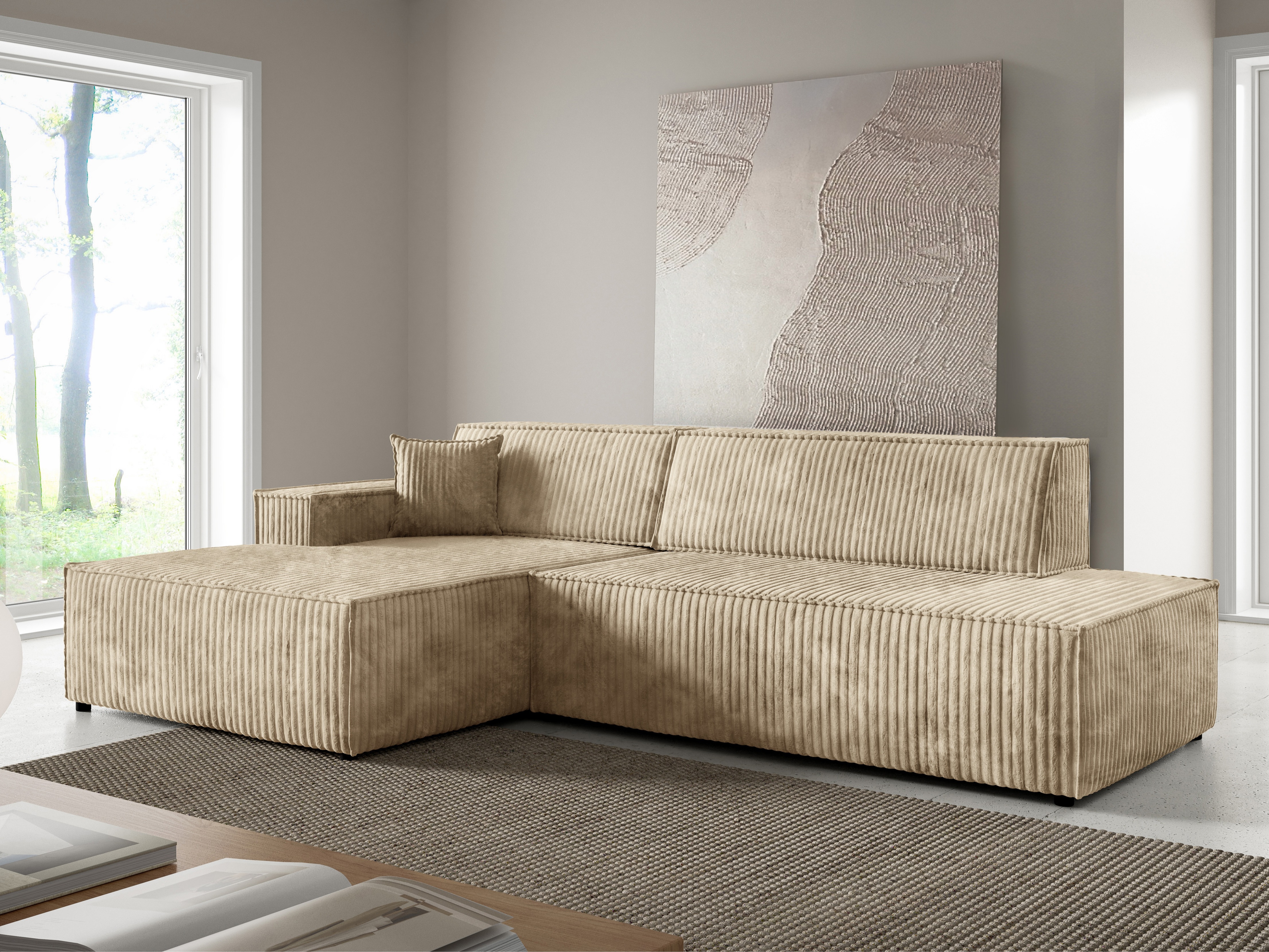 Γωνιακός Καναπές Kingston 187 (Tilia 11)
