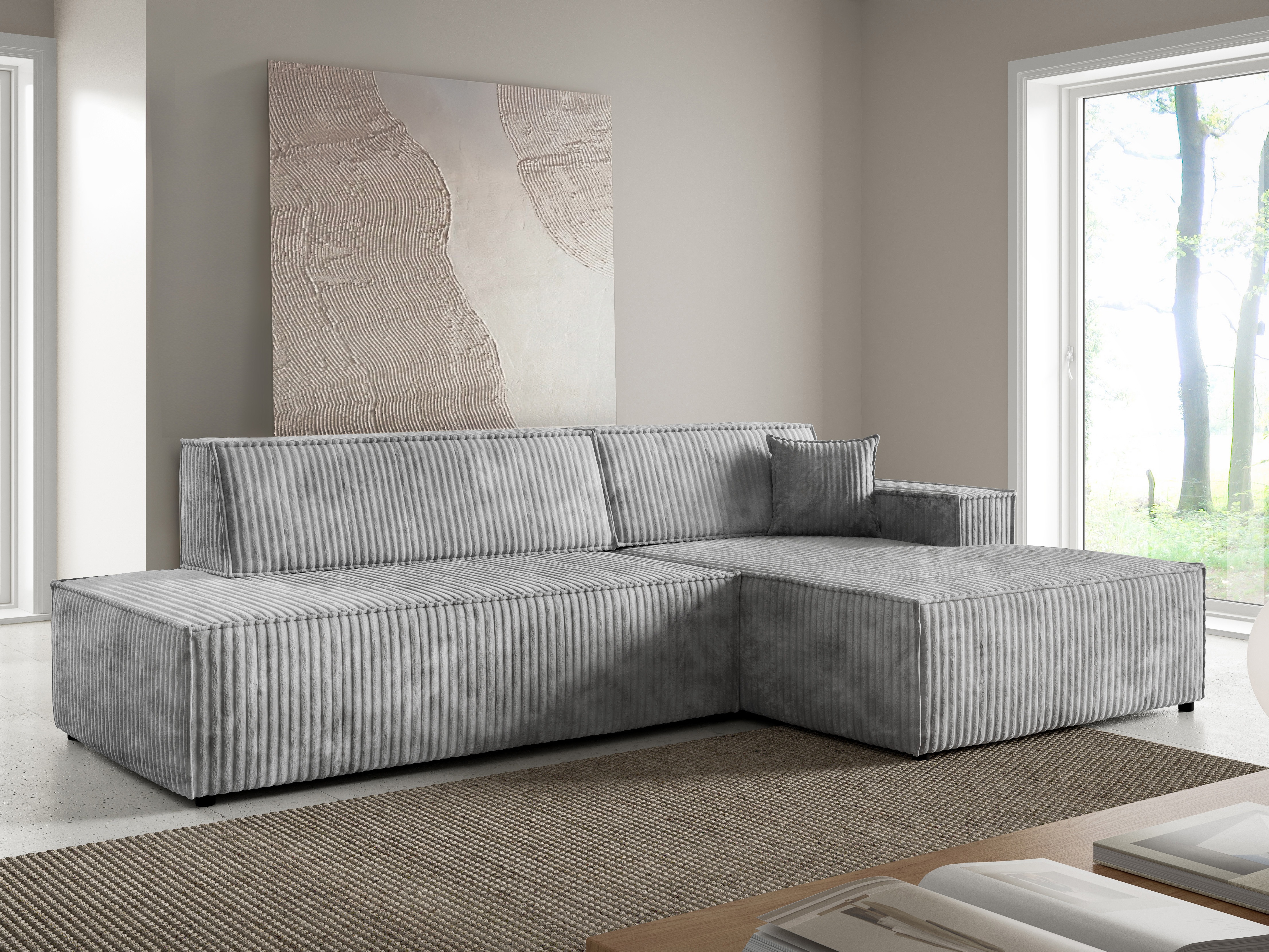 Γωνιακός Καναπές Kingston 187 (Tilia 86)