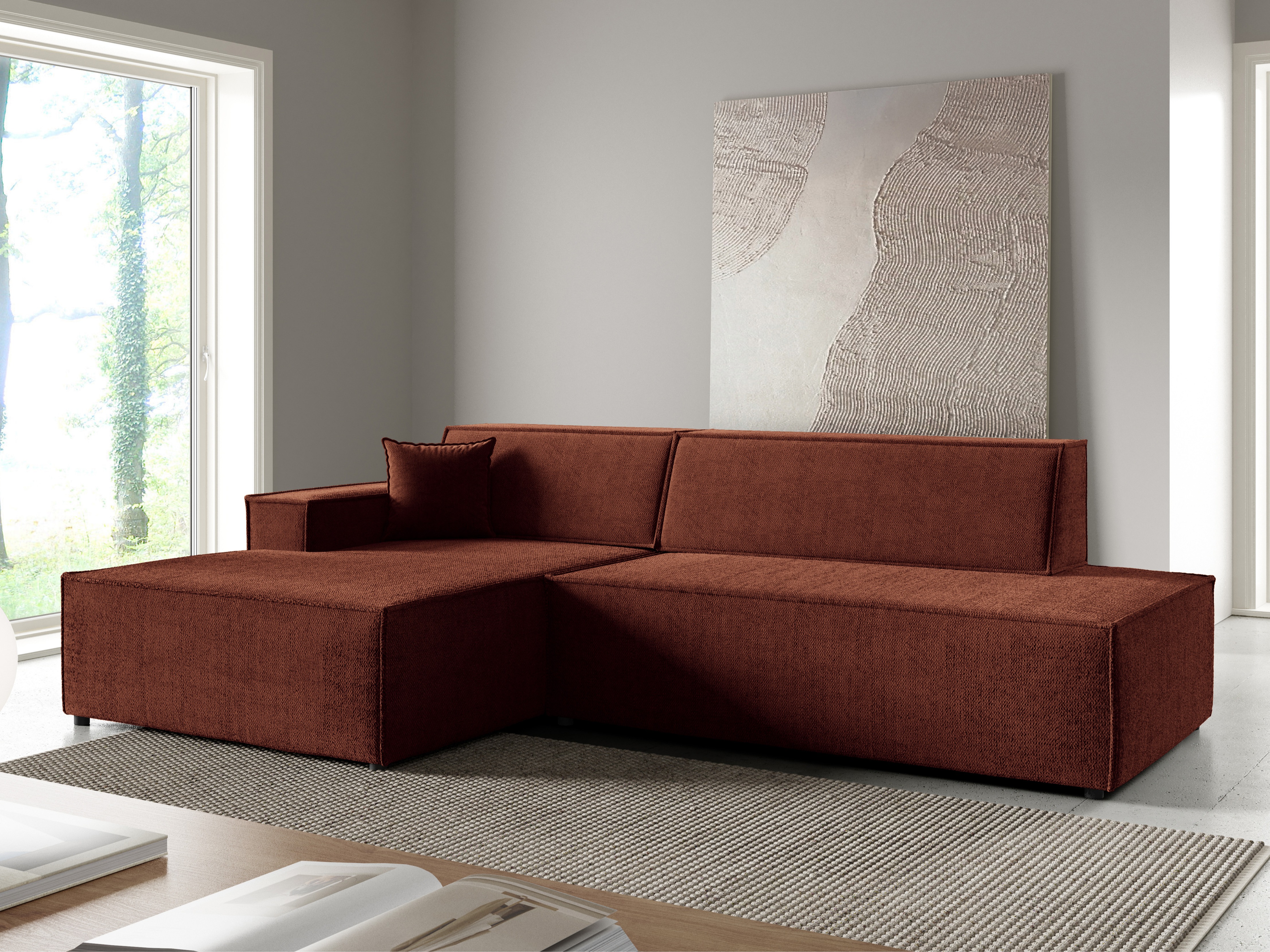 Corner sofa Kingston 187 (Dunbar 80)