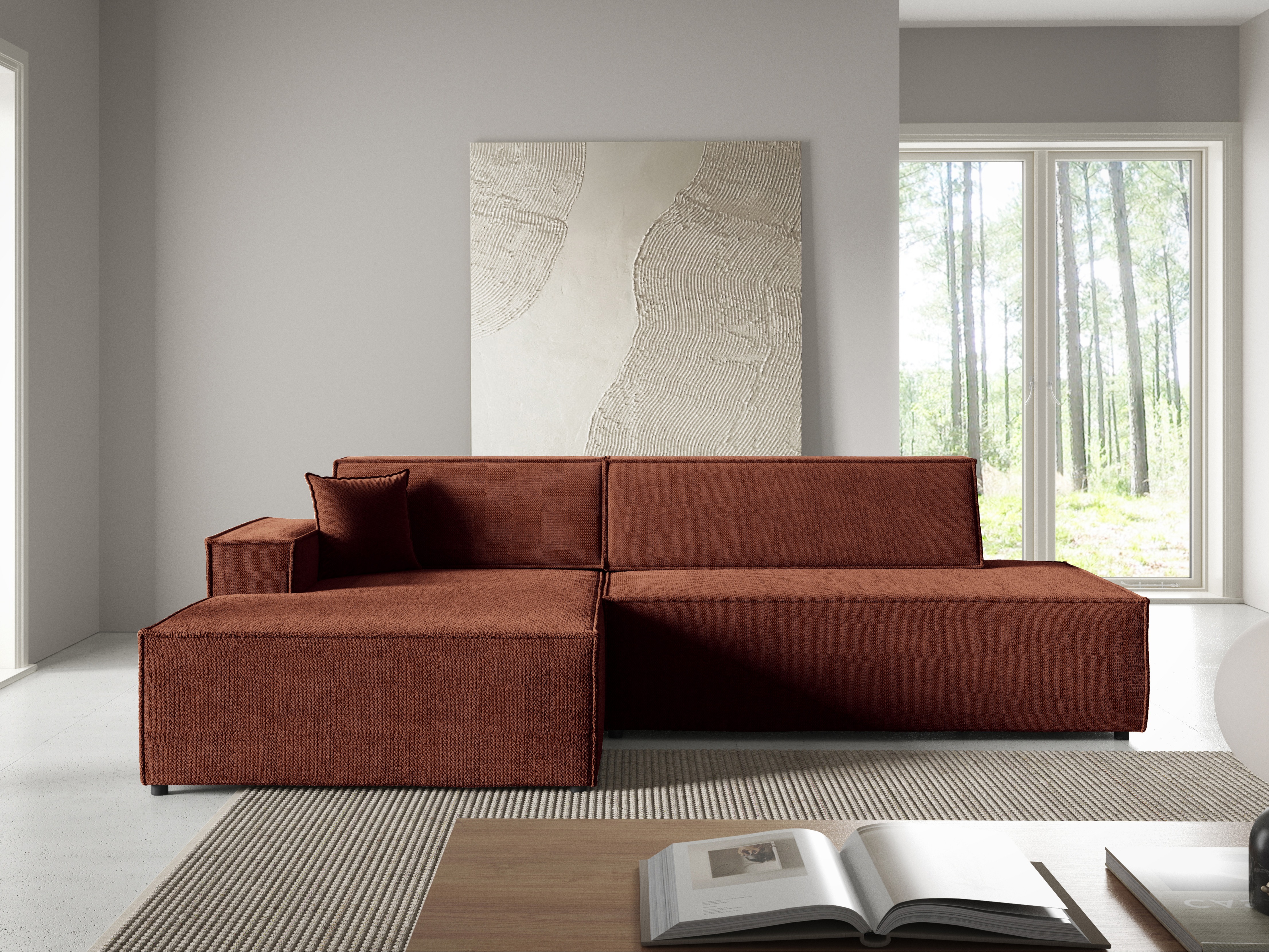 Corner sofa Kingston 187 (Dunbar 80)