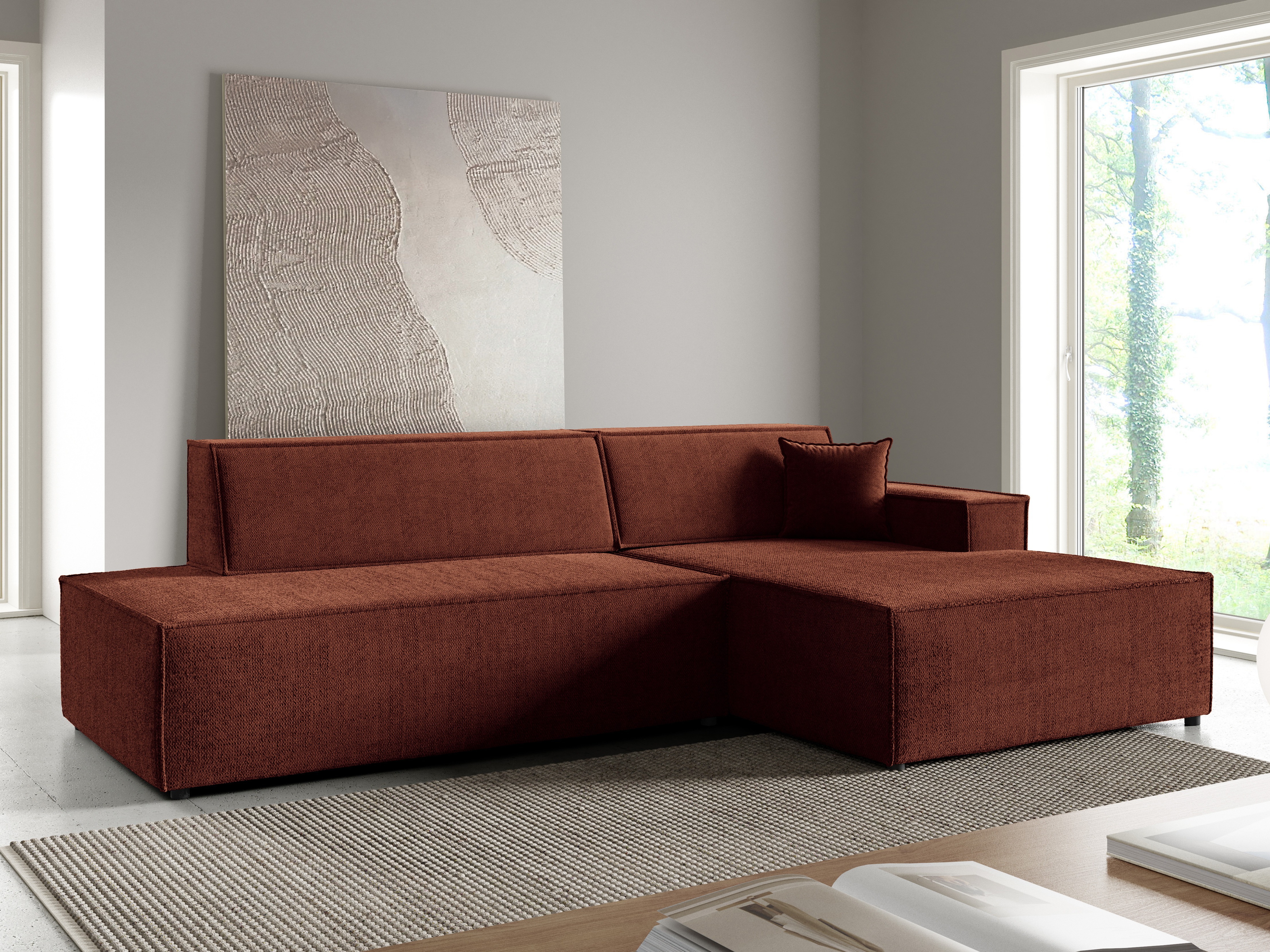 Corner sofa Kingston 187 (Dunbar 80)