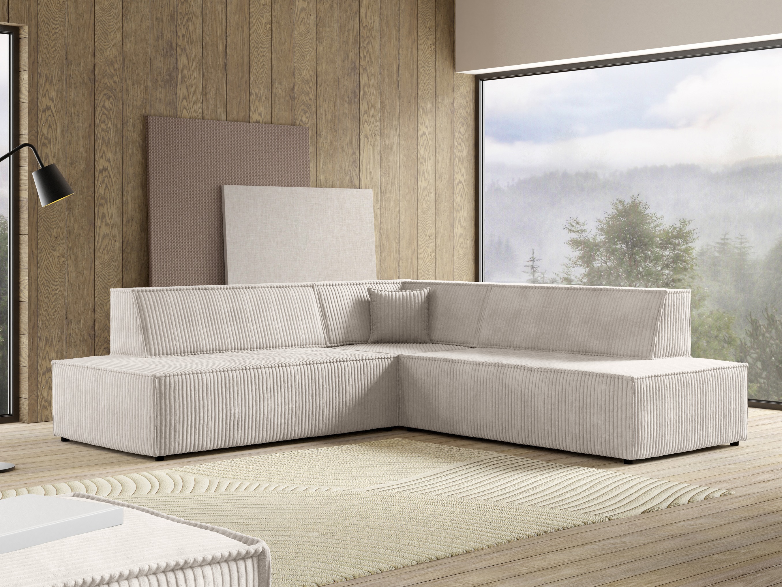 Corner sofa Kingston 188 (Tilia 01)