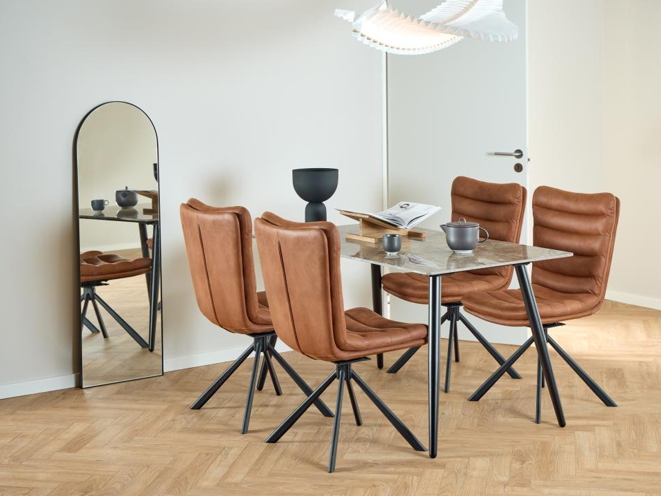 Καρέκλα Norsica 1022 (Καφέ)