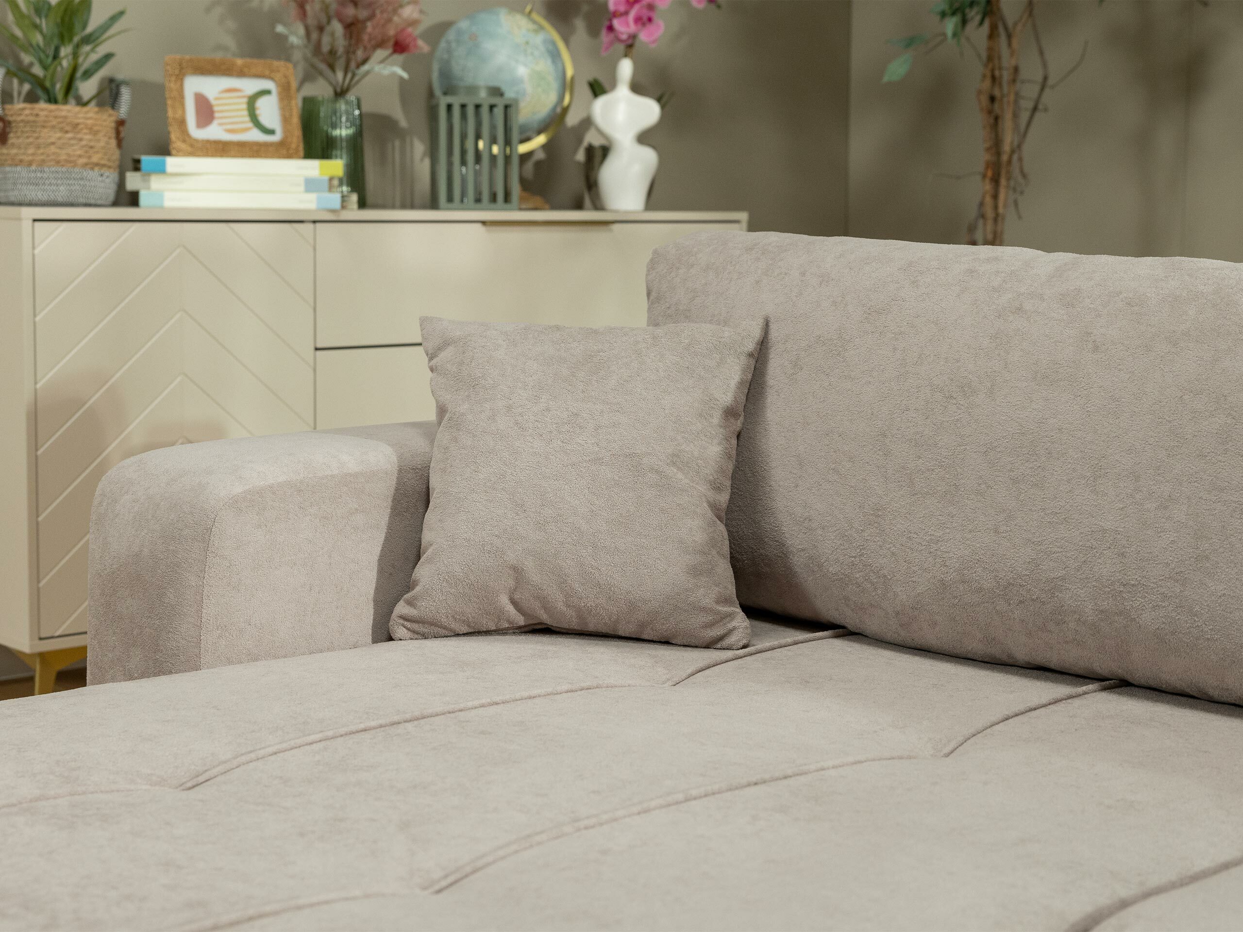 Γωνιακός Καναπές Comfivo Laurus I (Velo 621)