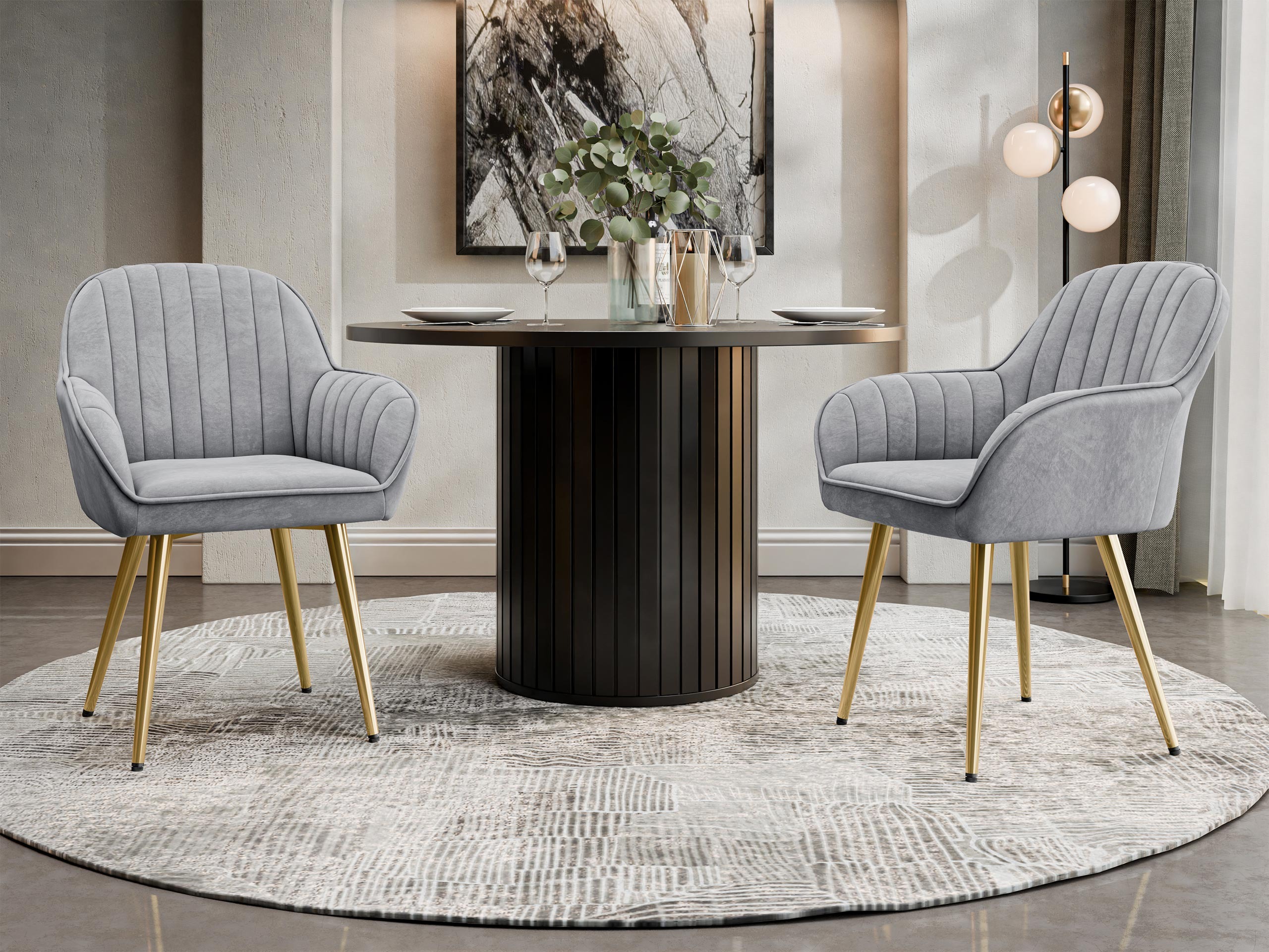 Καρέκλα Comfivo Hilaritas VIII (Γκρι)