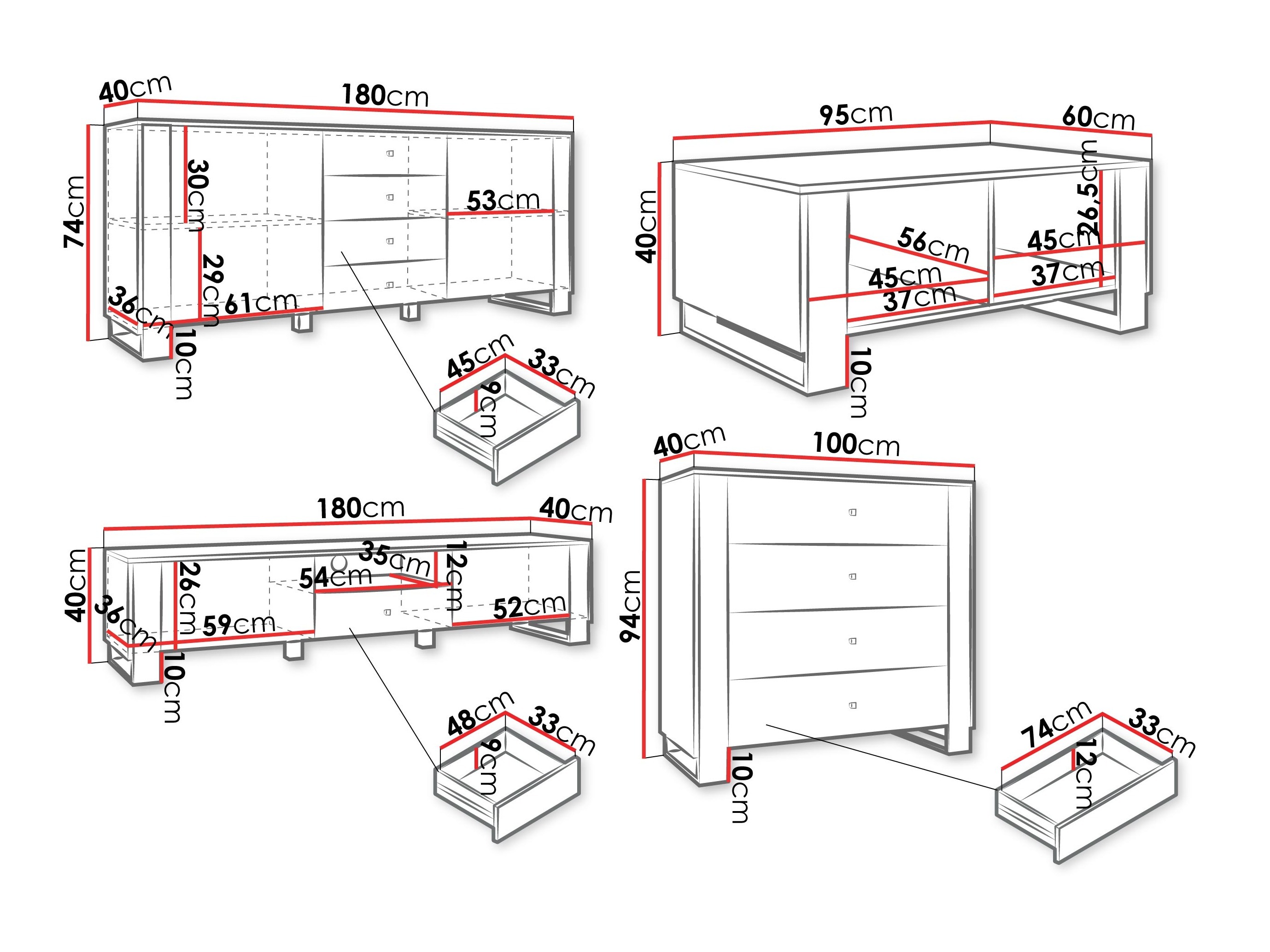 Σετ επίπλων σαλονιού Comfivo Vestora