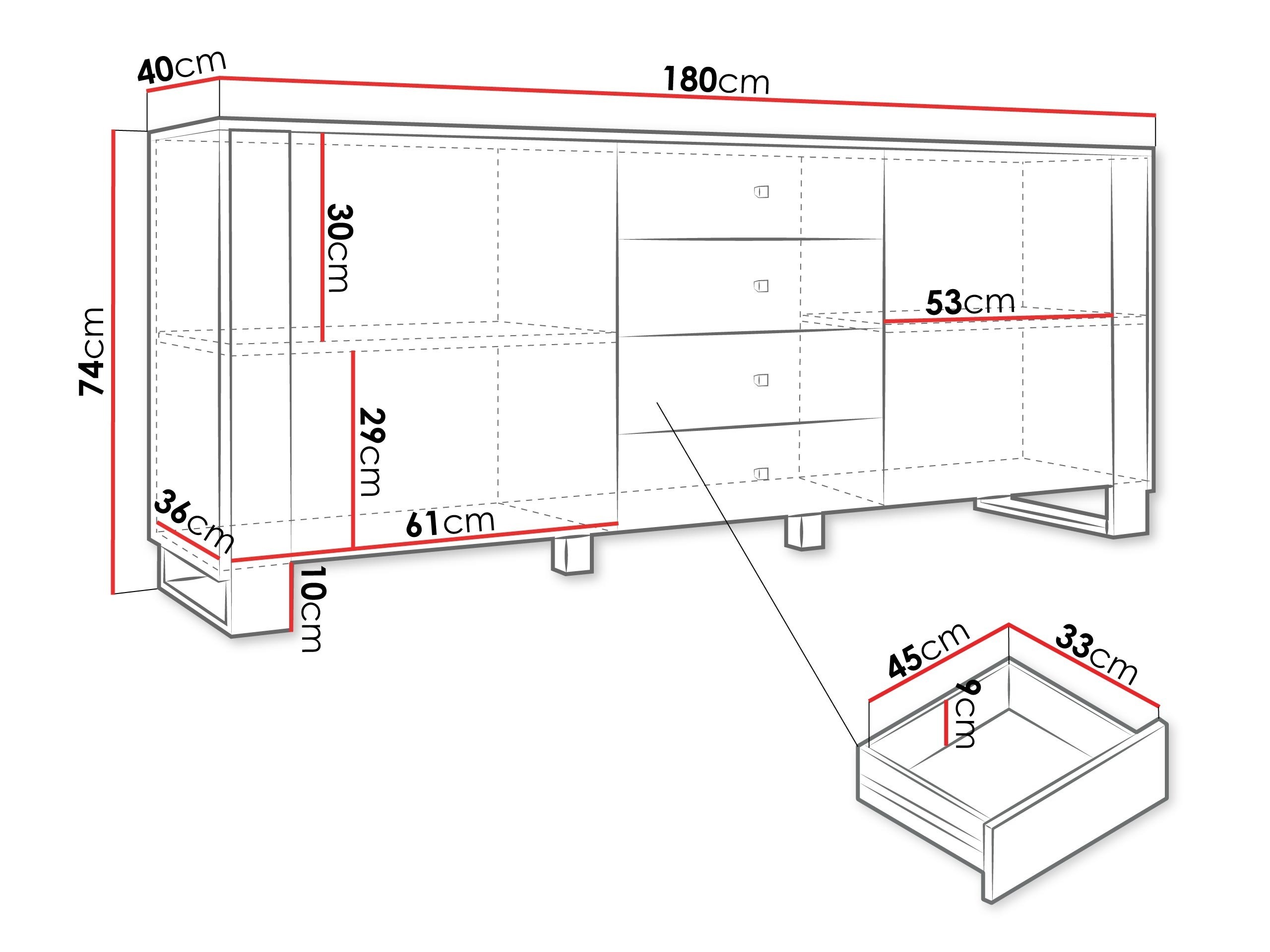 Συρταριέρα Comfivo Vestora