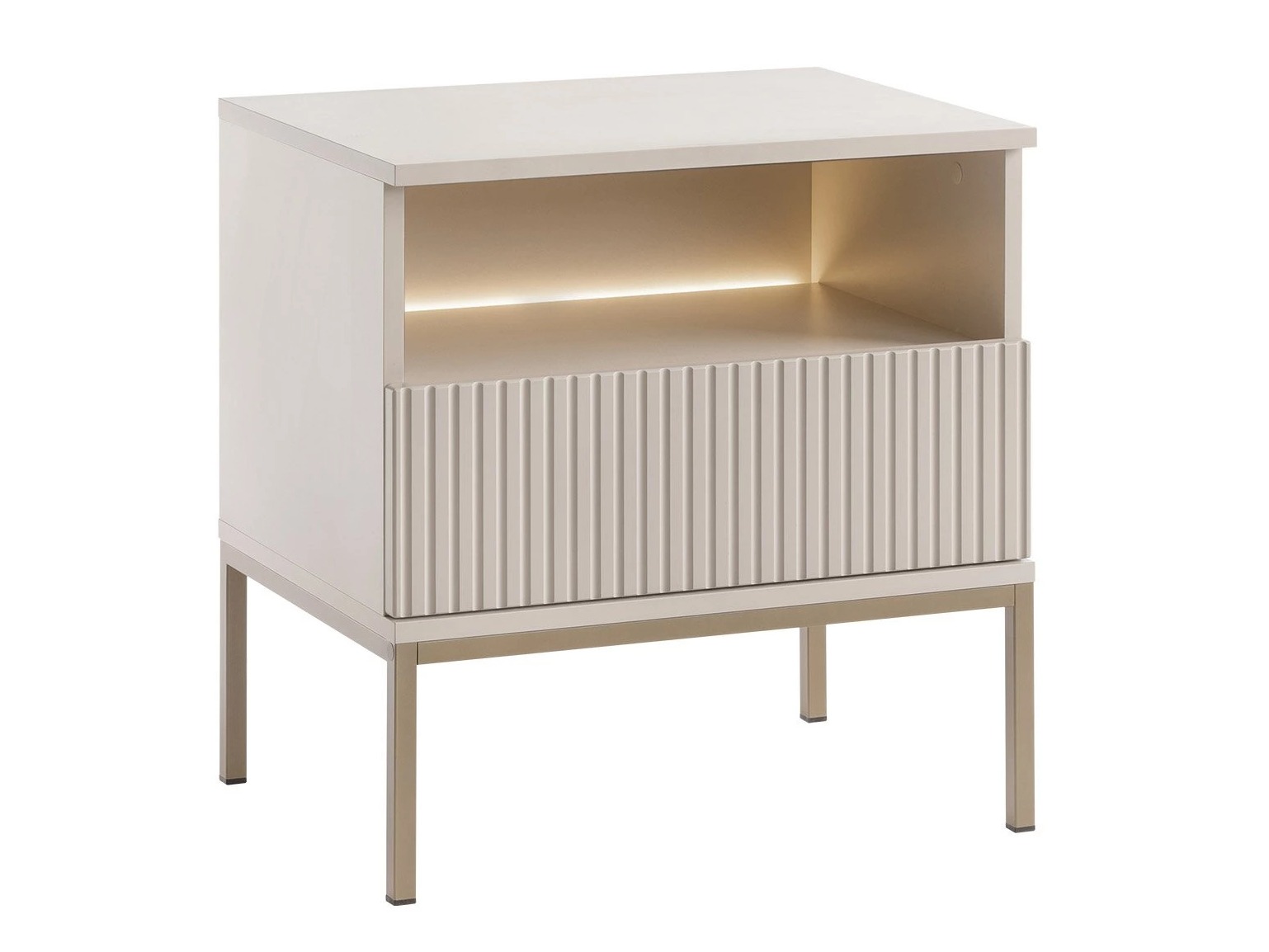 Bedside table Manal (Cashmere)