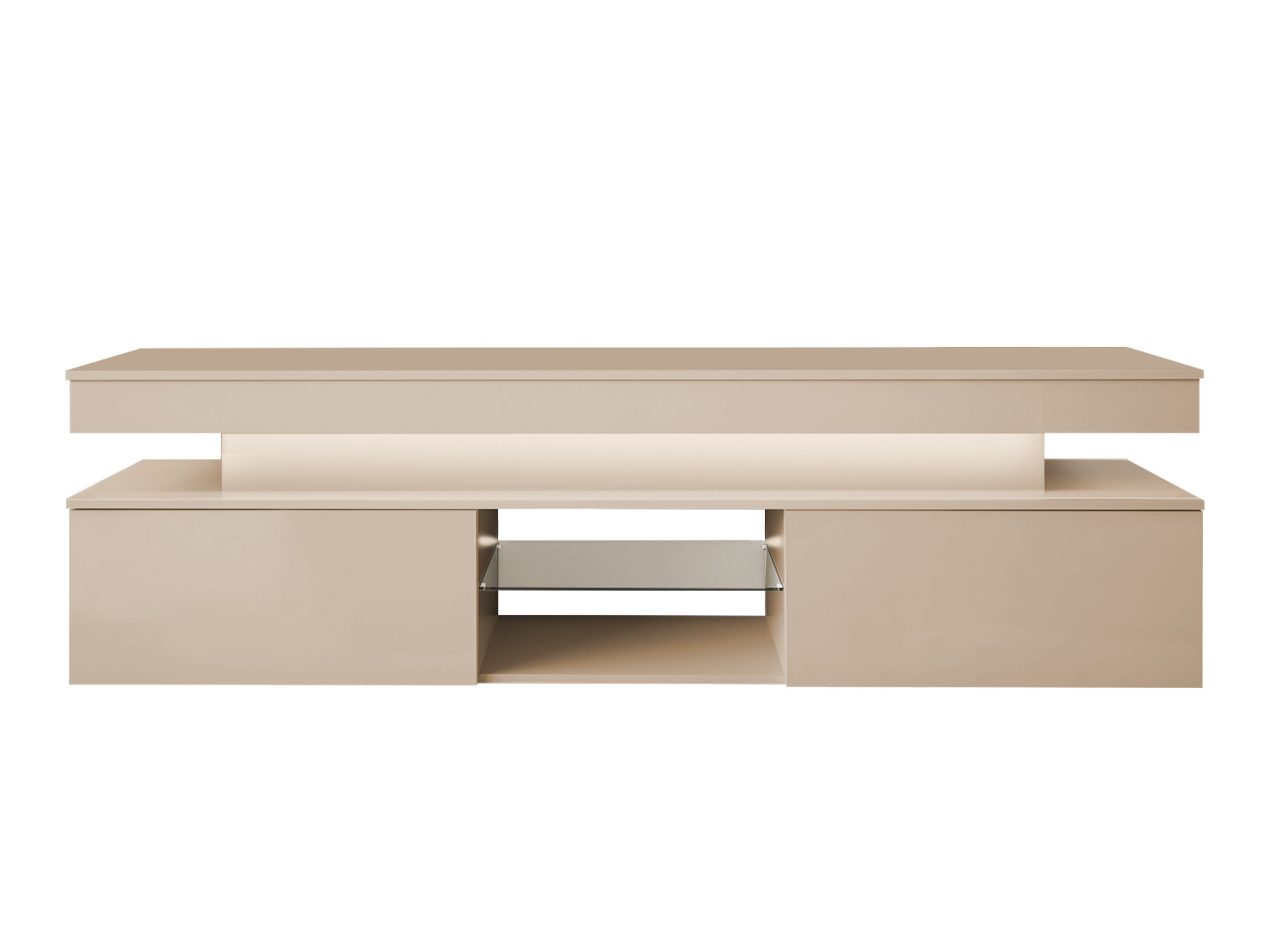 Έπιπλο τηλεόρασης Monfero (Ανοιχτό καφέ)