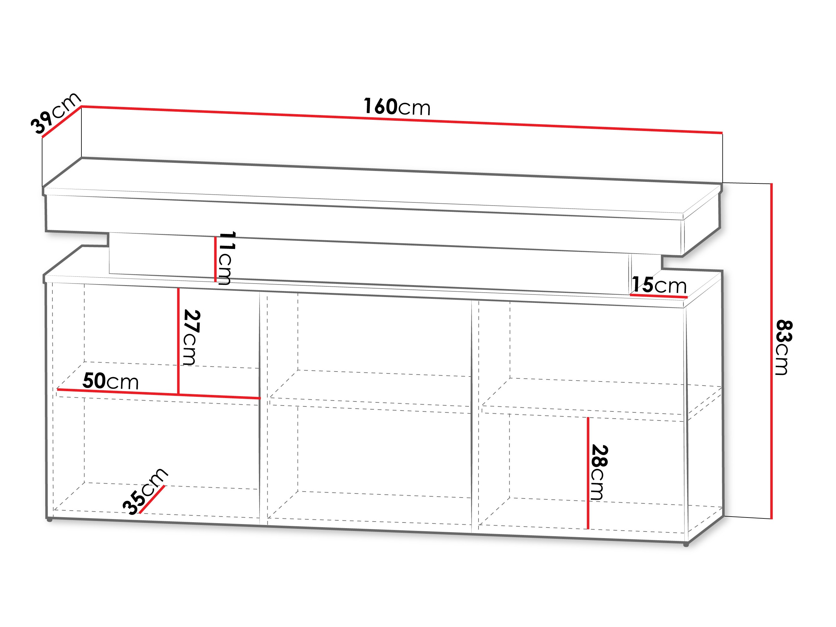 Μπουφέ Monfero (Κασμίρι)