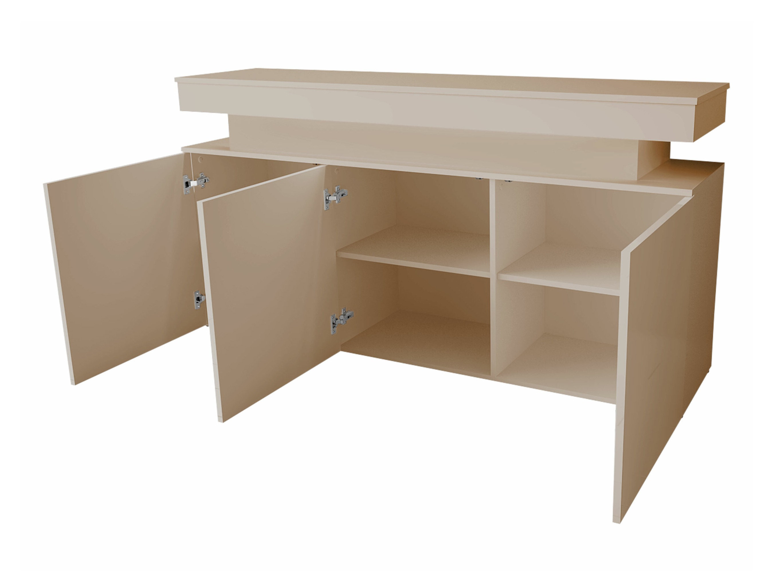 Σετ επίπλων σαλονιού Monfero I (Ανοιχτό καφέ)