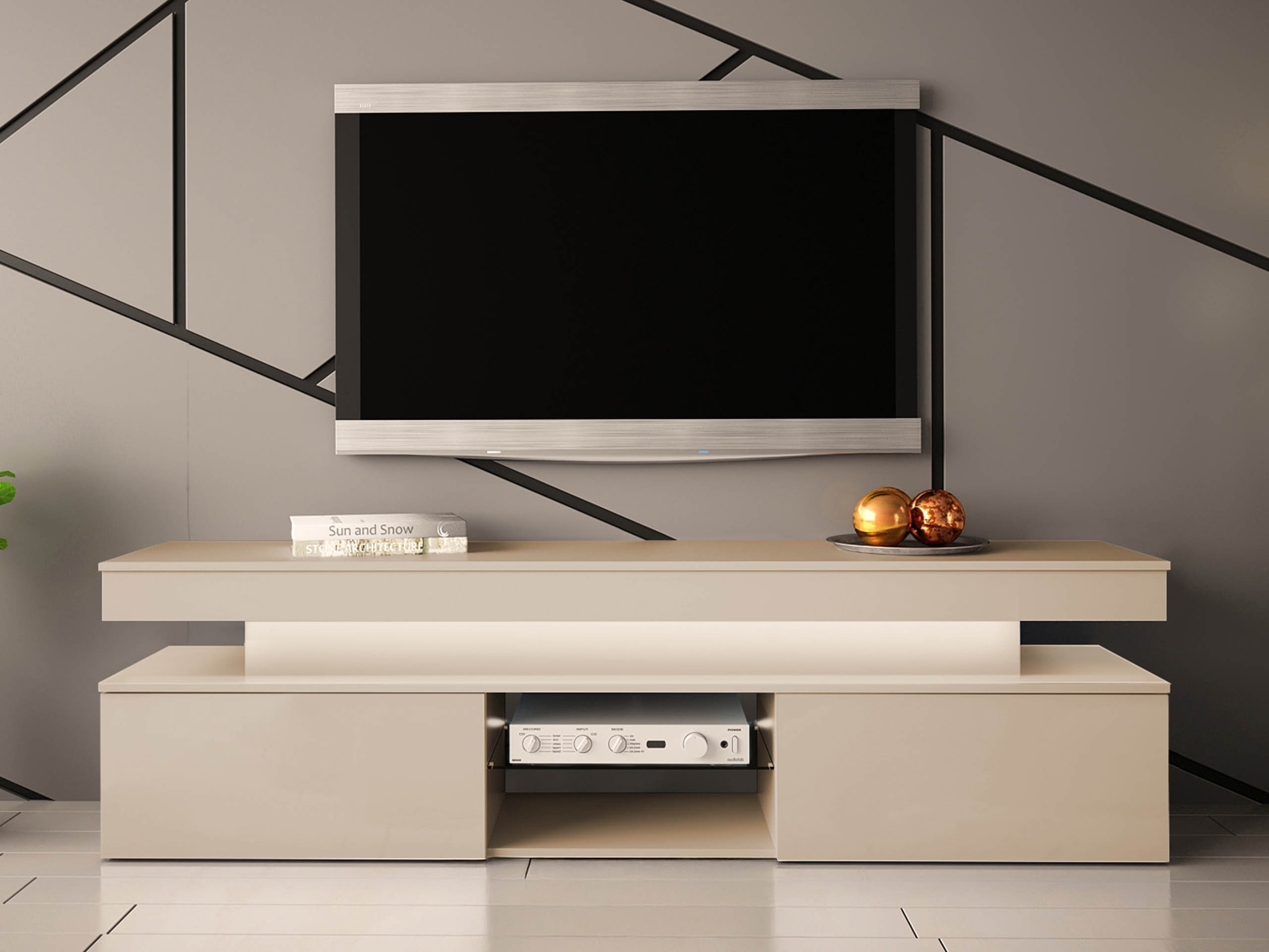 TV stand Monfero (Cashmere)
