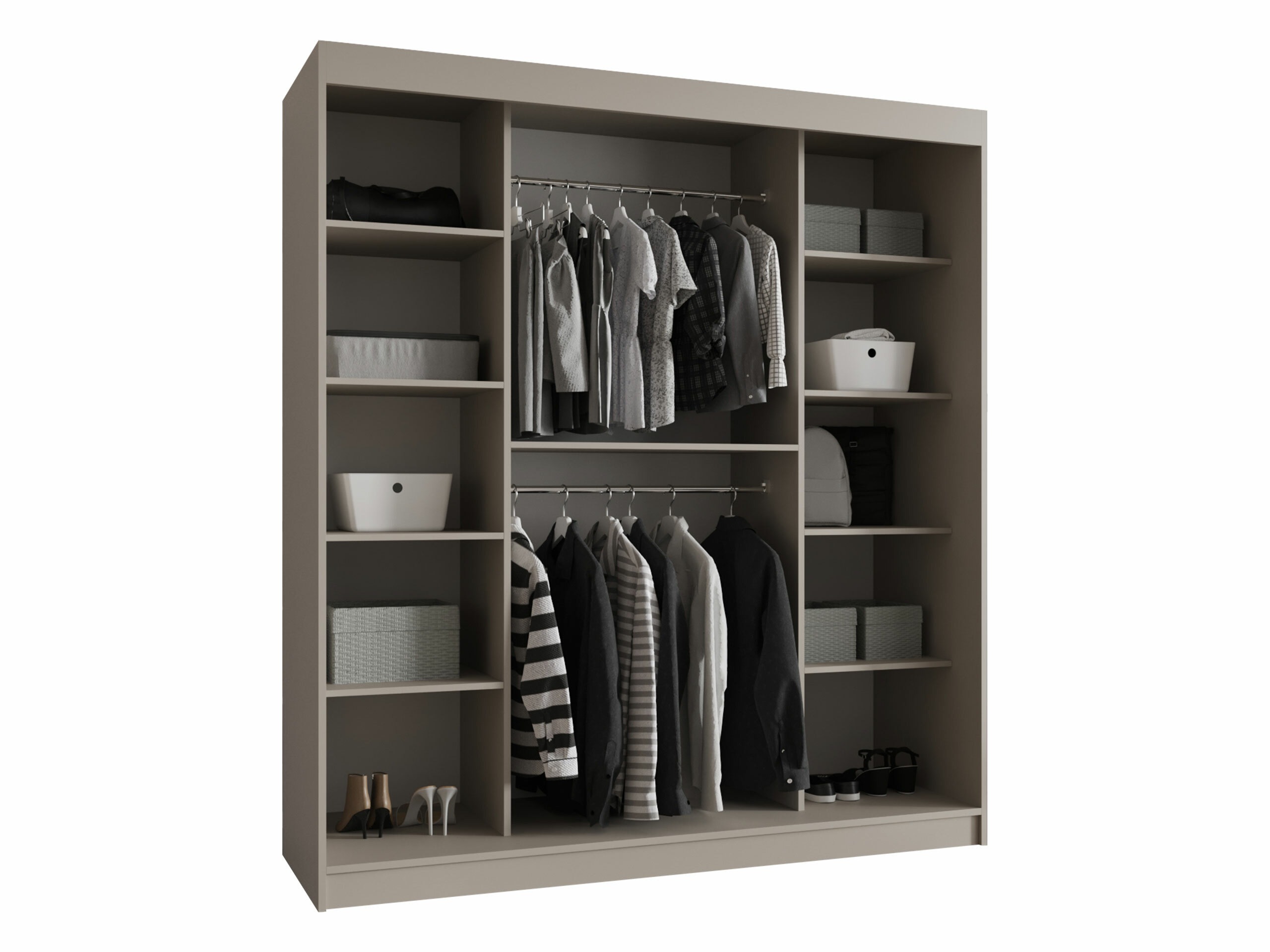 Wardrobe Hartford 529 (Black)