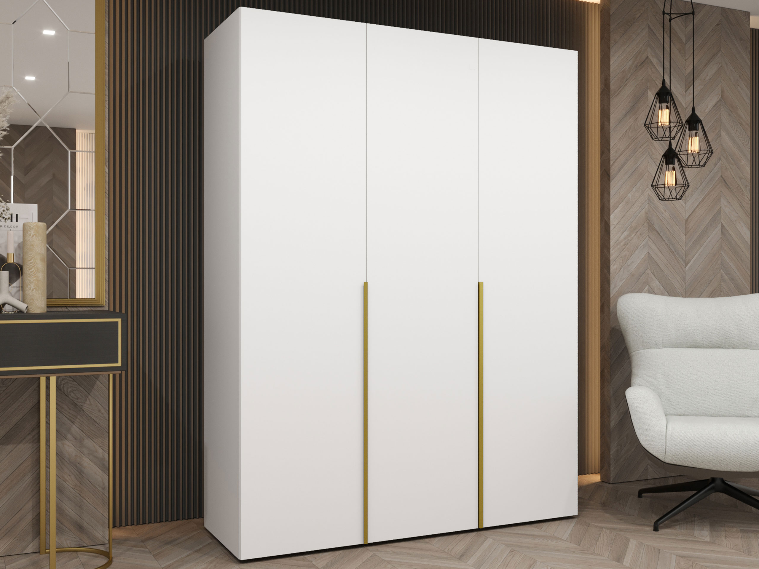 Wardrobe Hartford 536 (White)