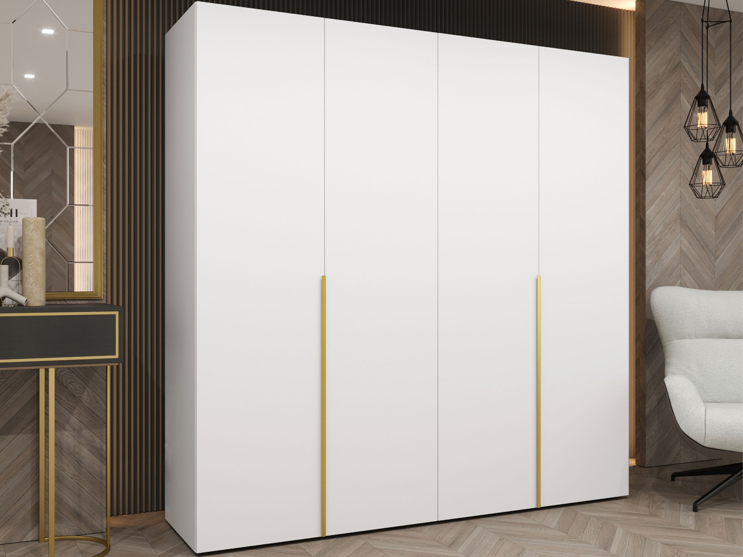 Wardrobe Hartford 537 (White)