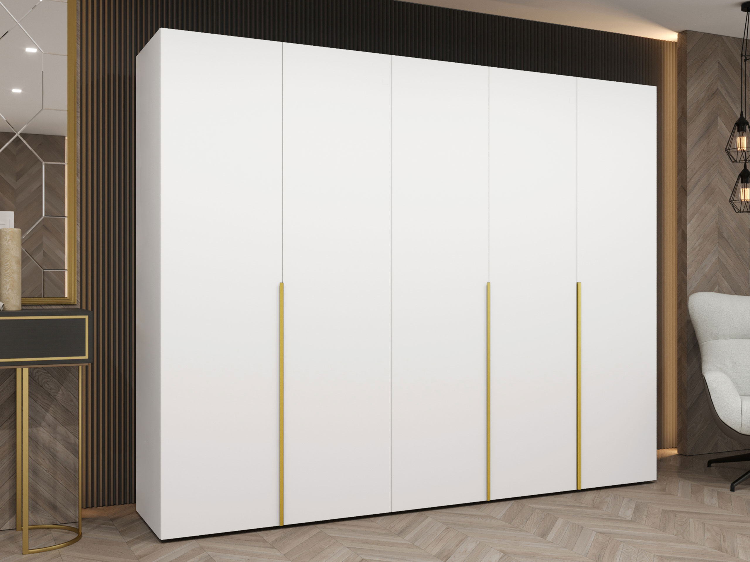 Wardrobe Hartford 538 (White)