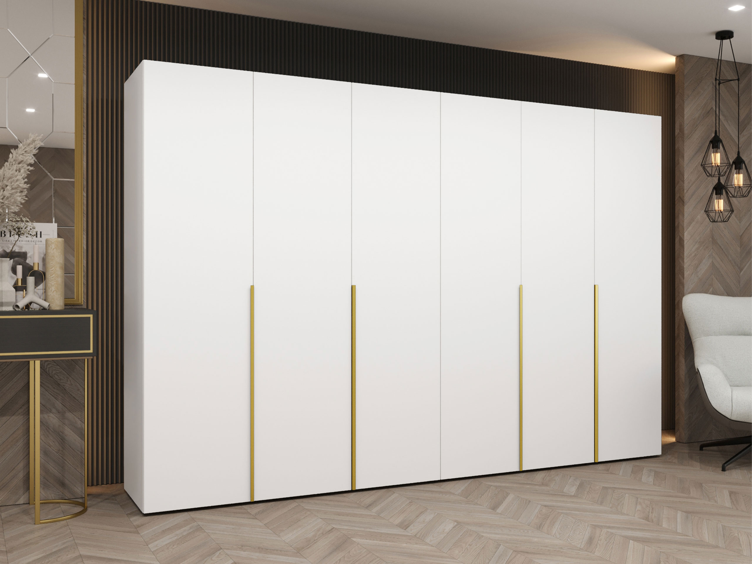 Wardrobe Hartford 539 (White)
