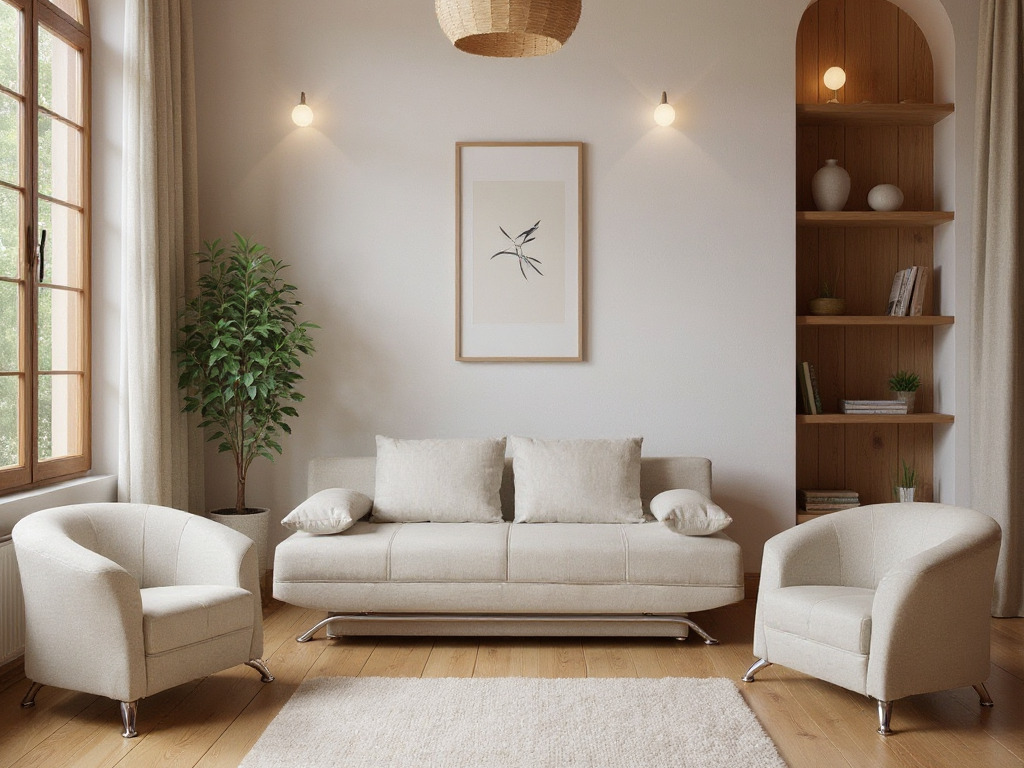 Σετ ταπετσαρισμένων επίπλων Velum (Aura 01)