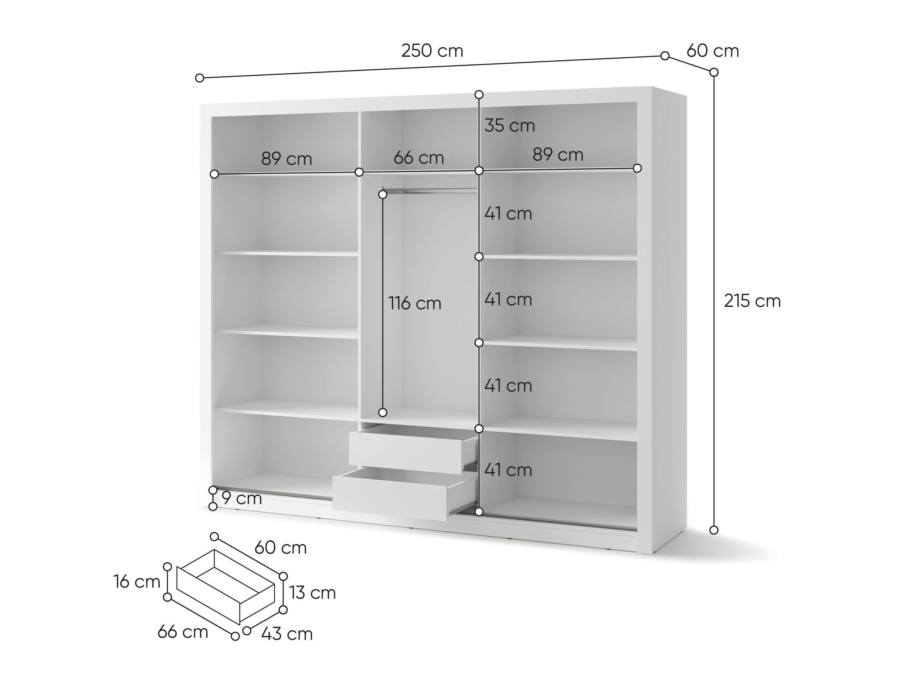 Wardrobe Cirdelu 111