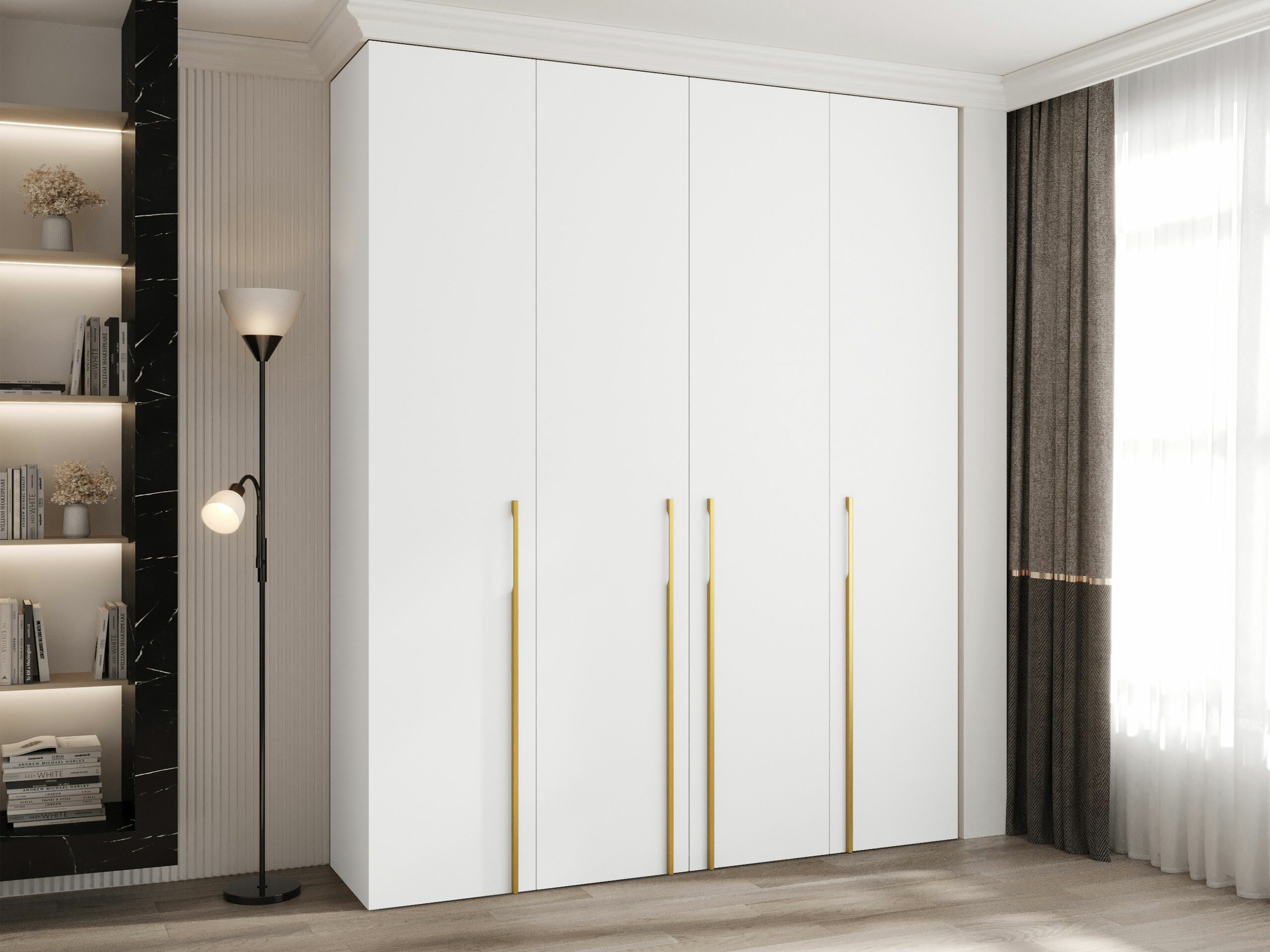 Wardrobe Hartford 570 (White)