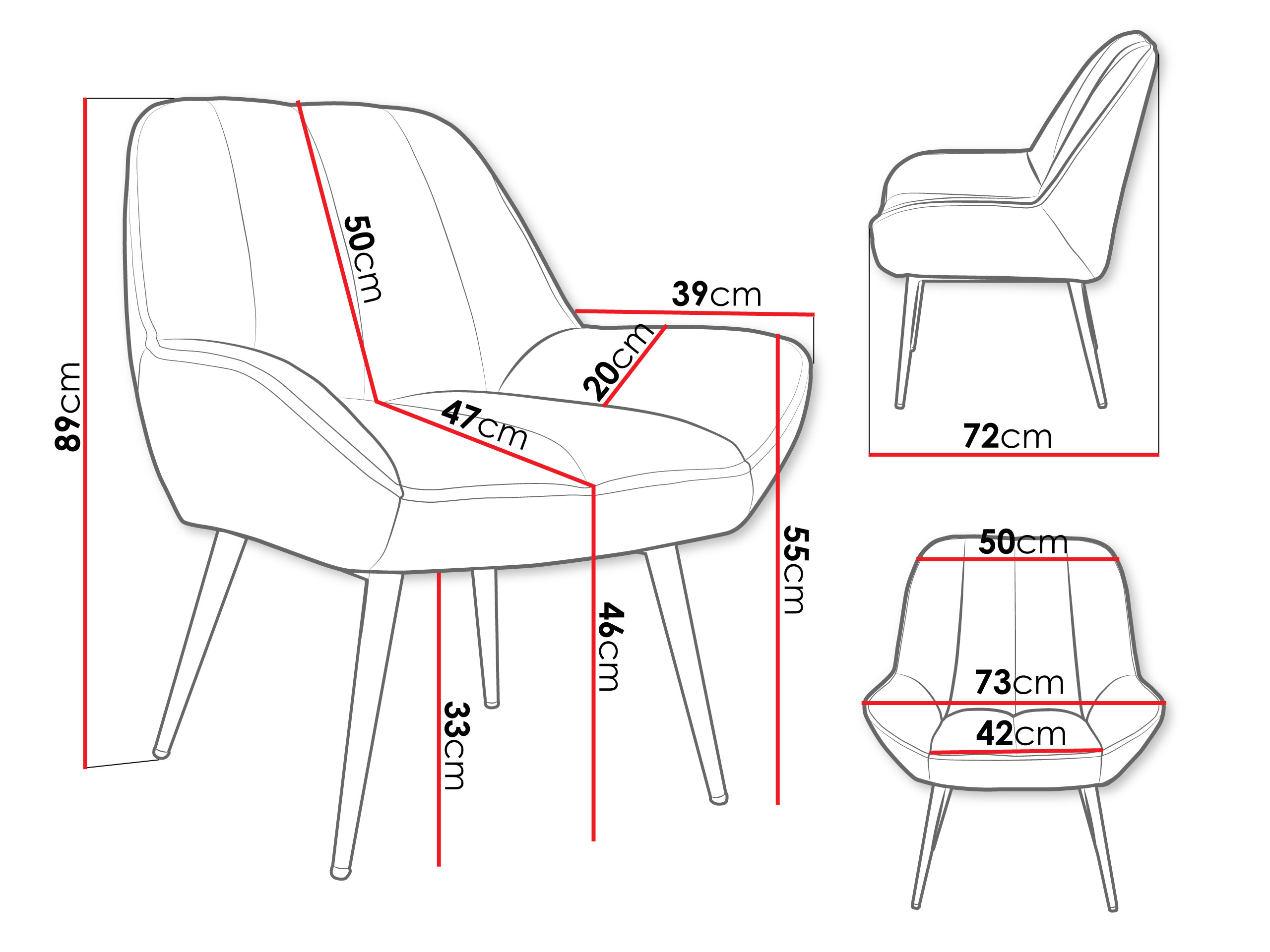 Πολυθρόνα Comfivo Origo (Aragon 93)