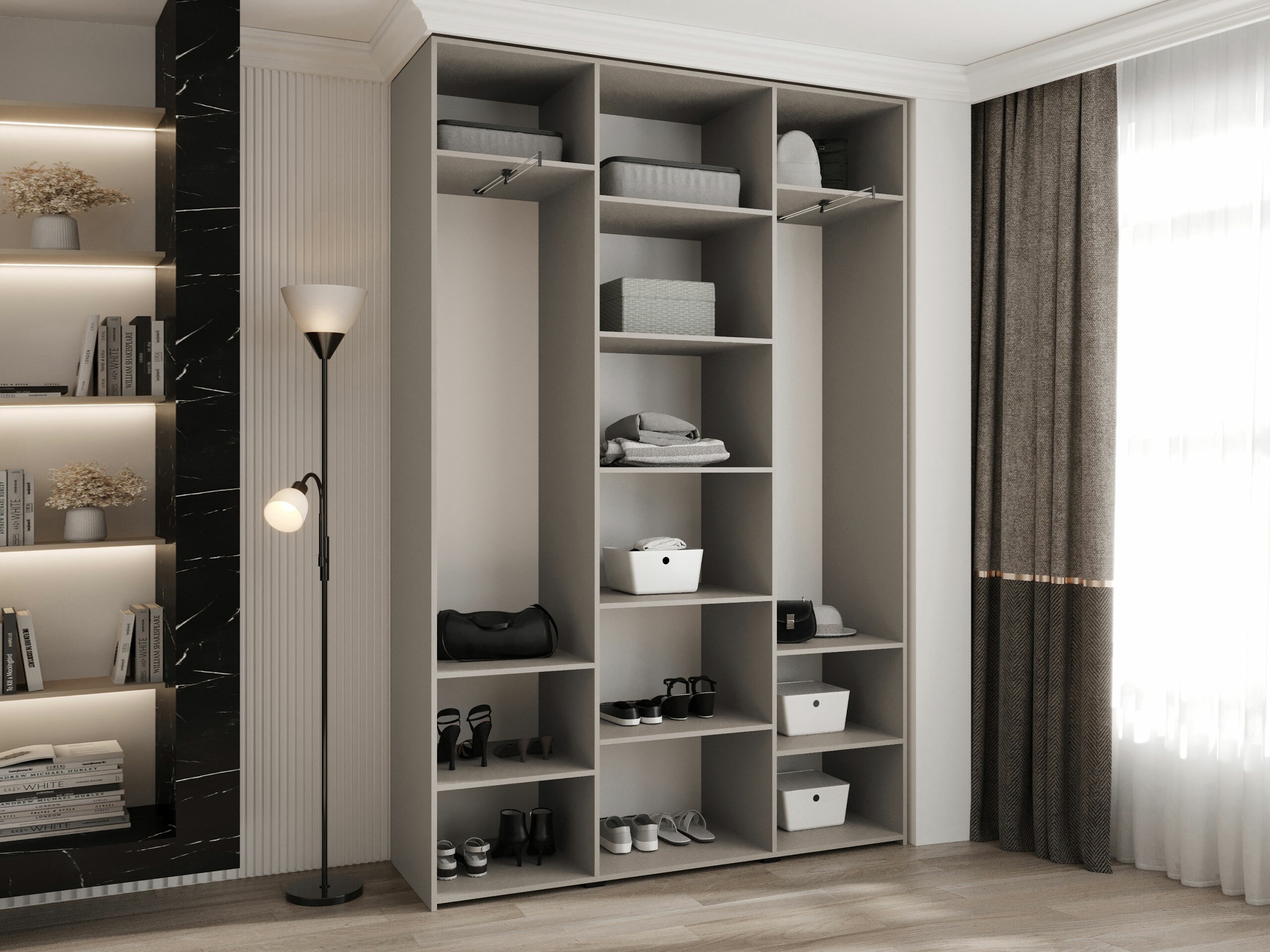 Wardrobe Hartford 573 (White)