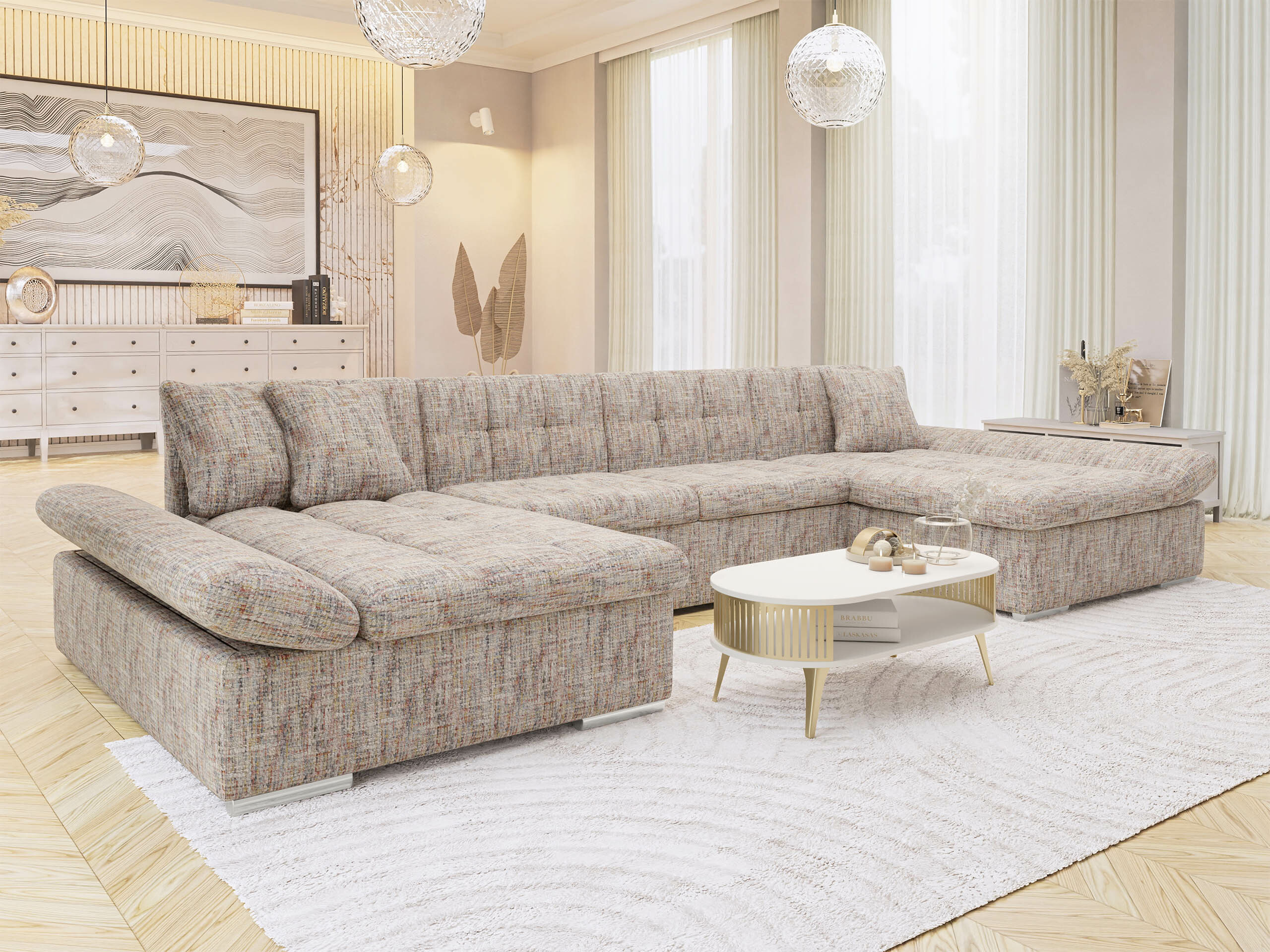 Corner sofa Comfivo Ficus II (Tracy 211.01)