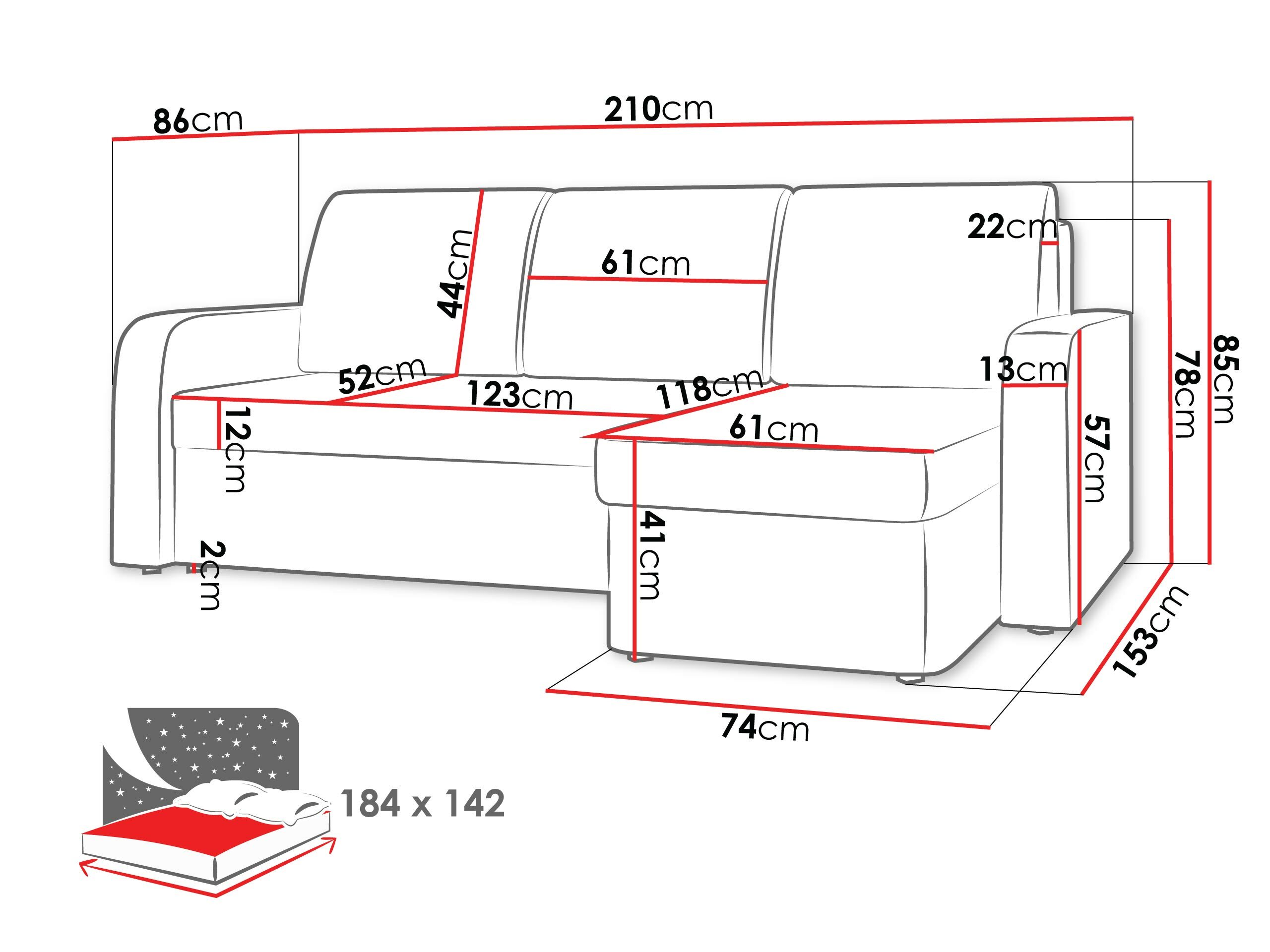 Γωνιακός Καναπές Ingenos (Lux 06)