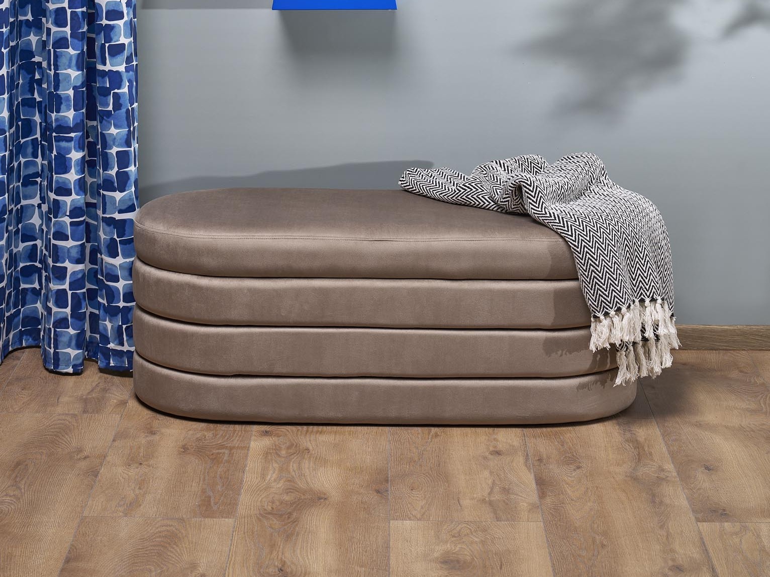 Ταμπουρέ Houston 2054 (Μπεζ)