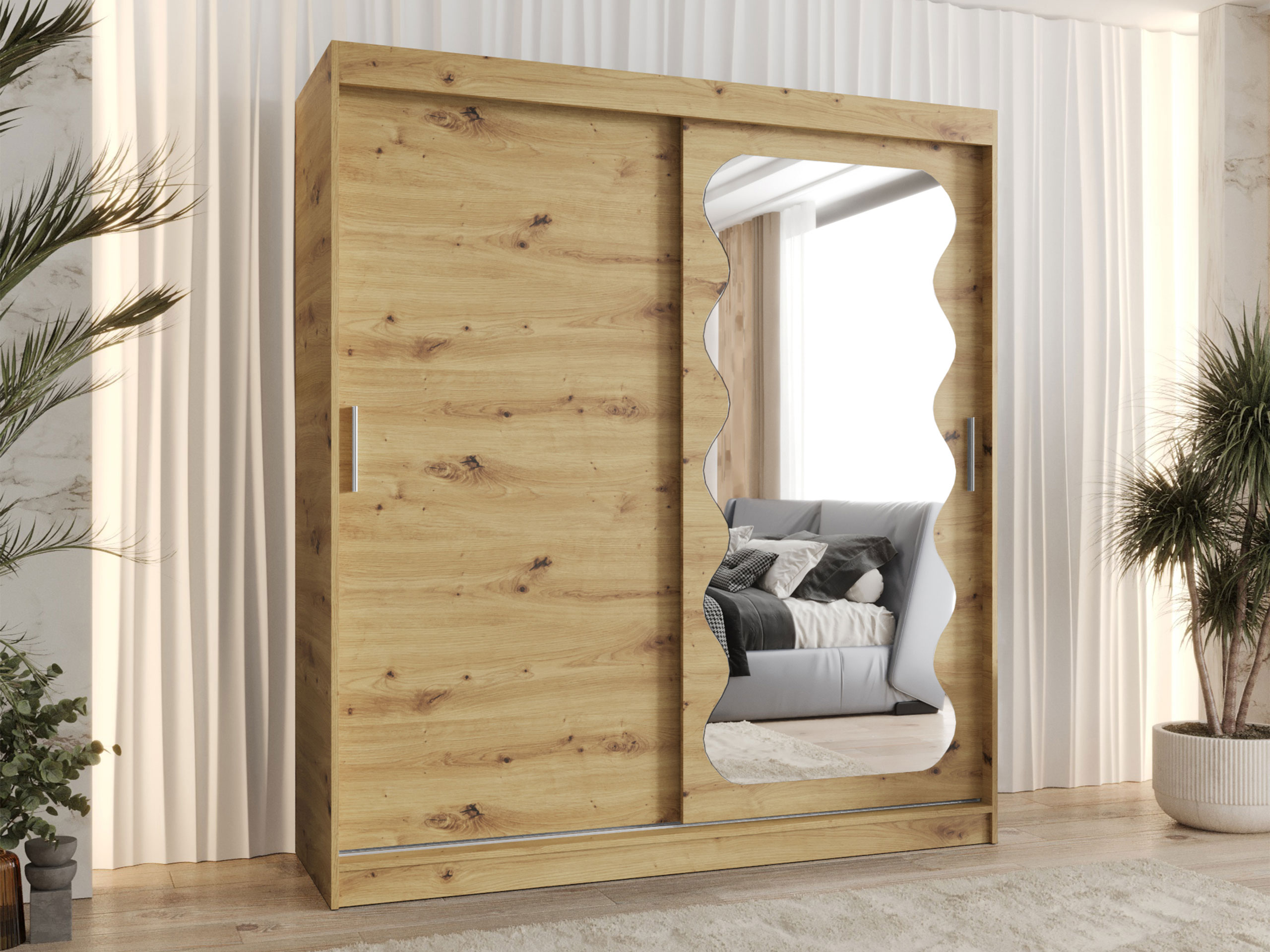 Wardrobe Hartford 578 (Artisan oak)