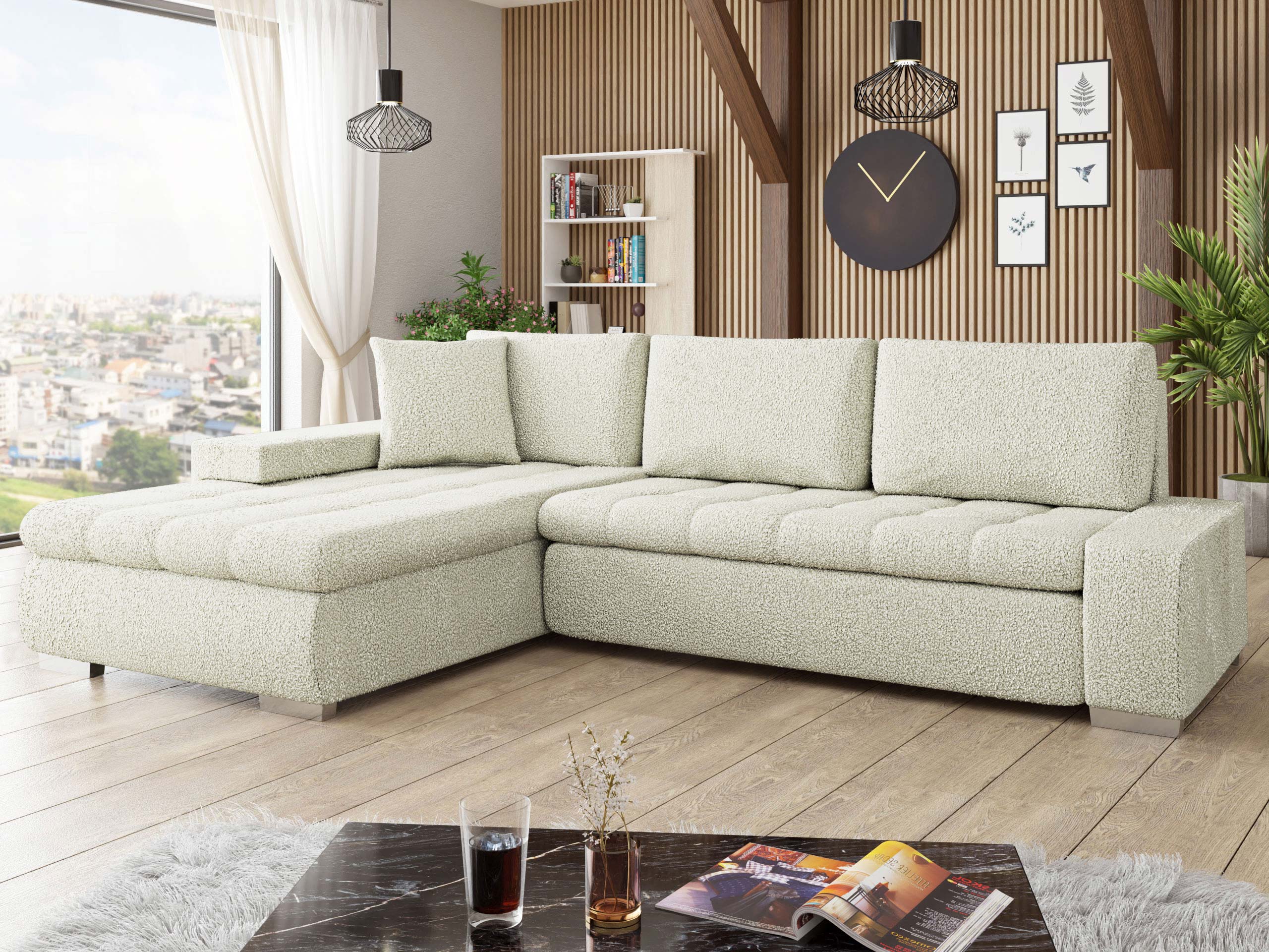 Corner sofa Comfivo Nitor II (Manza 04)