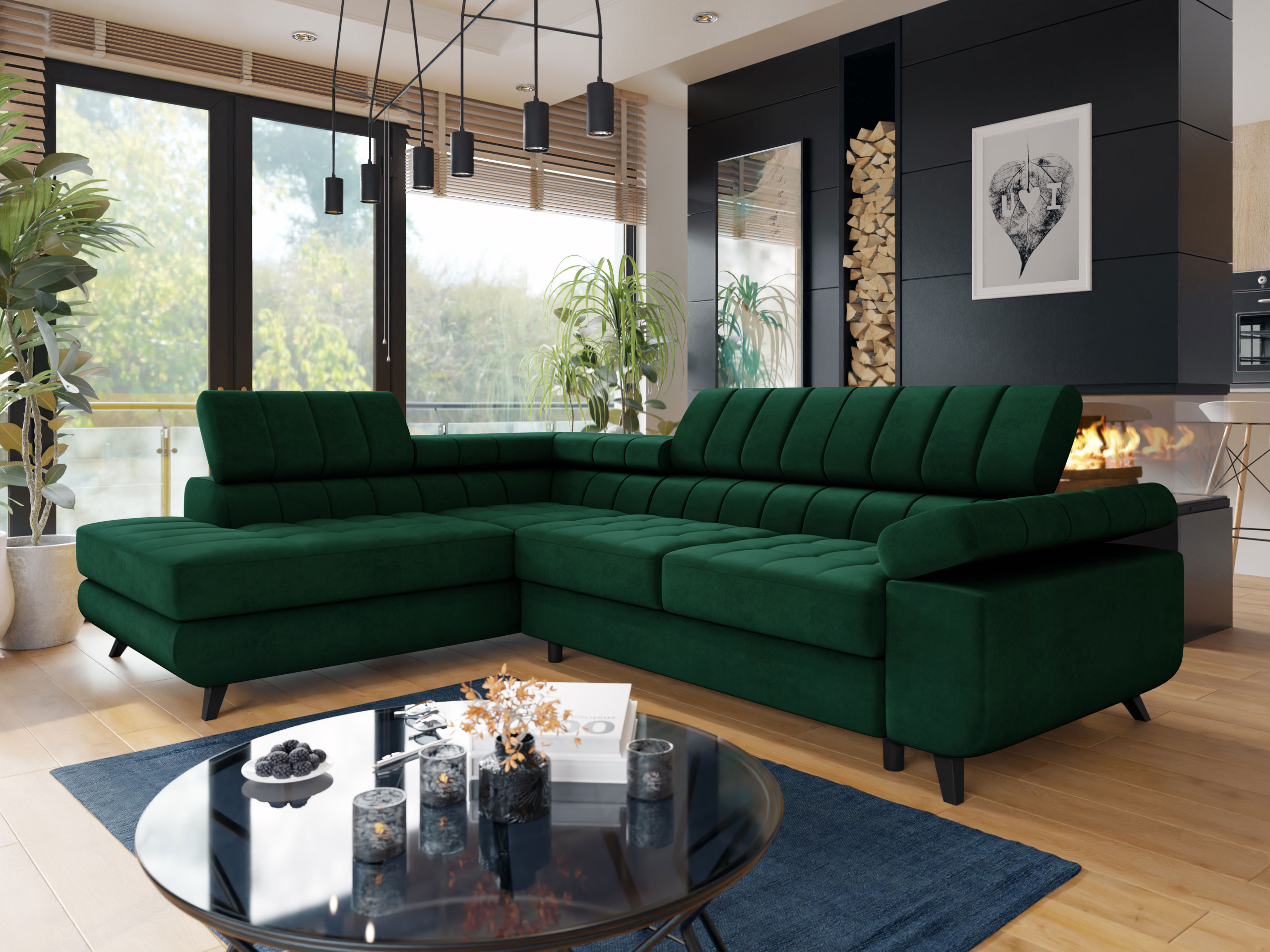 Corner sofa Comfivo Agnus (Piano 26)