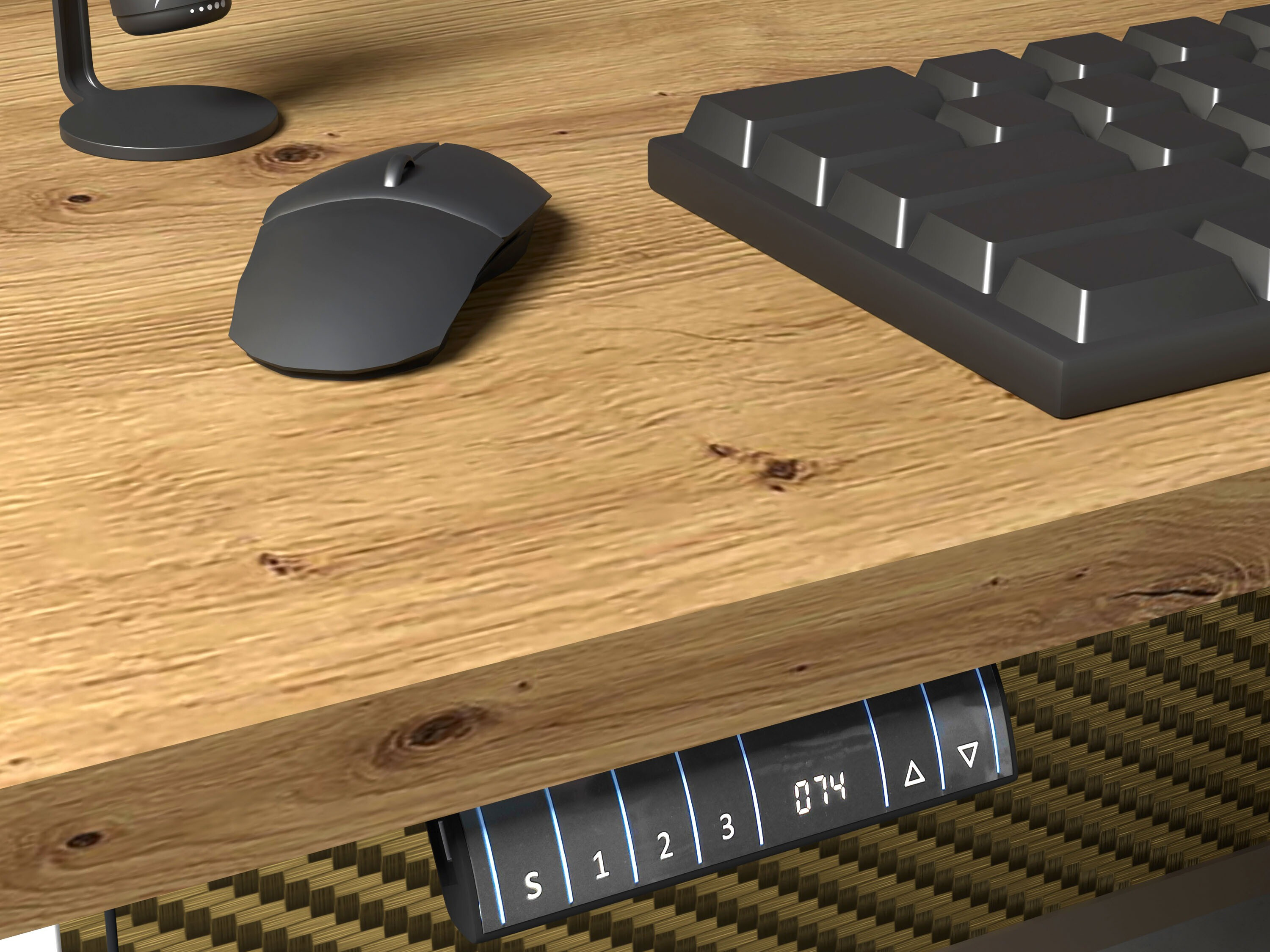 Γραφείο με ρυθμιζόμενο ύψος Buffalo 184 (Άσπρο)