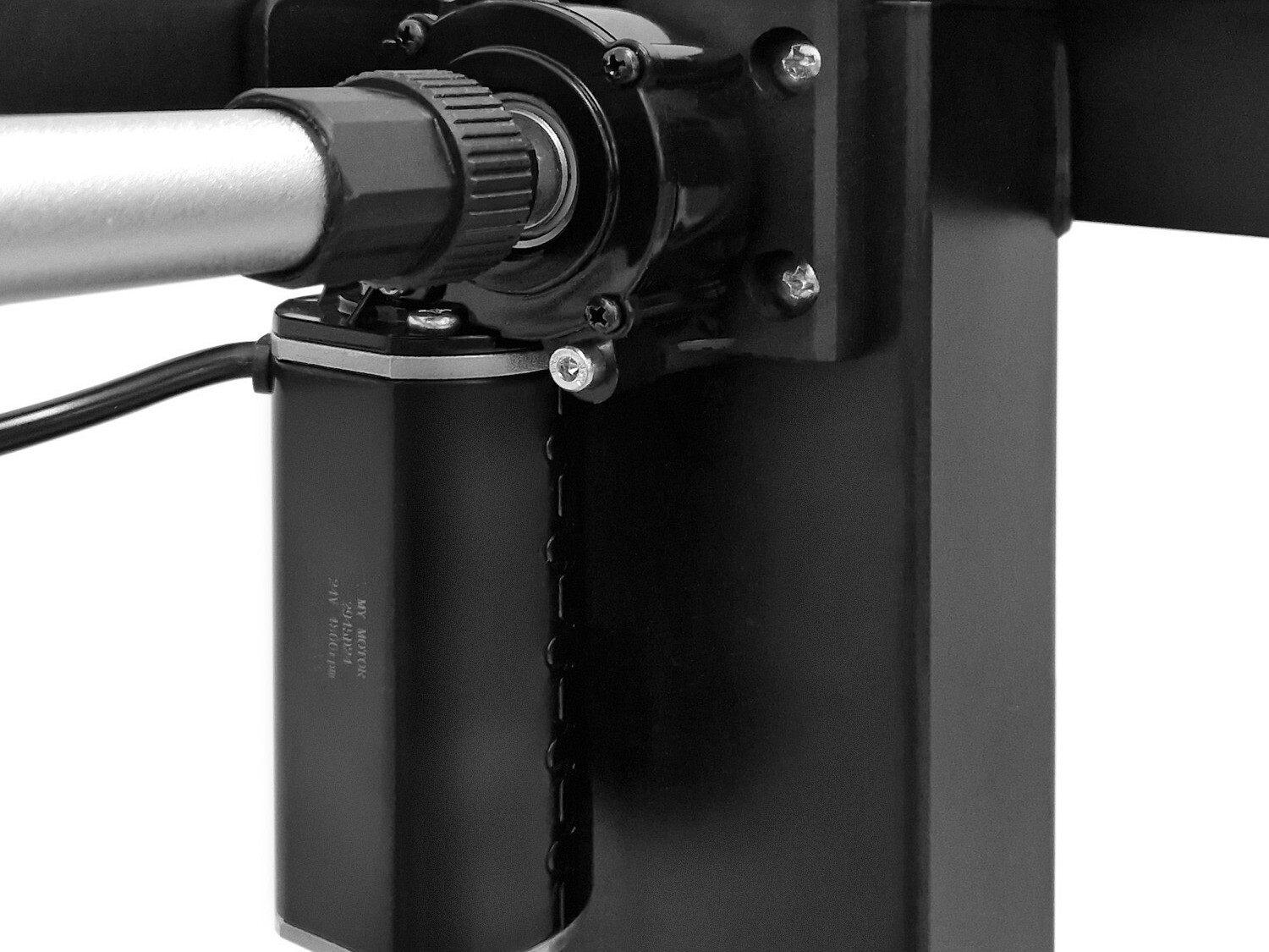 Γραφείο με ρυθμιζόμενο ύψος Buffalo 184 (Μαύρο)