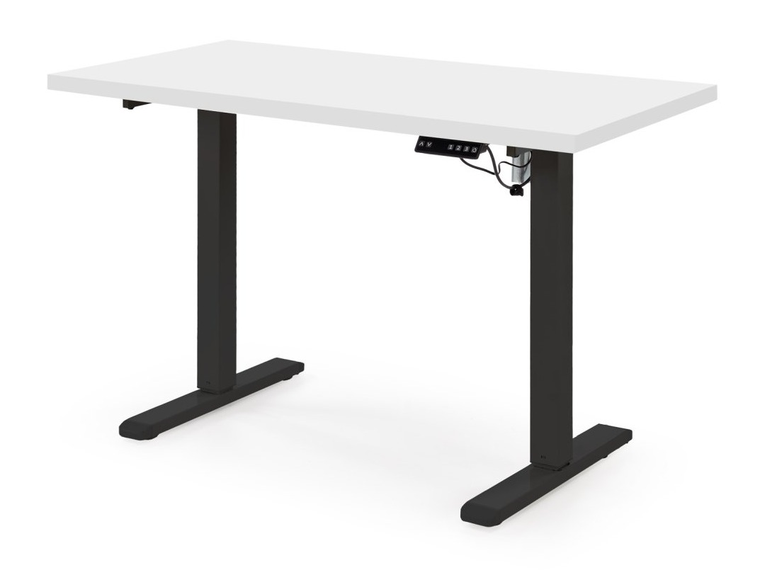 Height-adjustable desk Houston 1942 (White + Black)