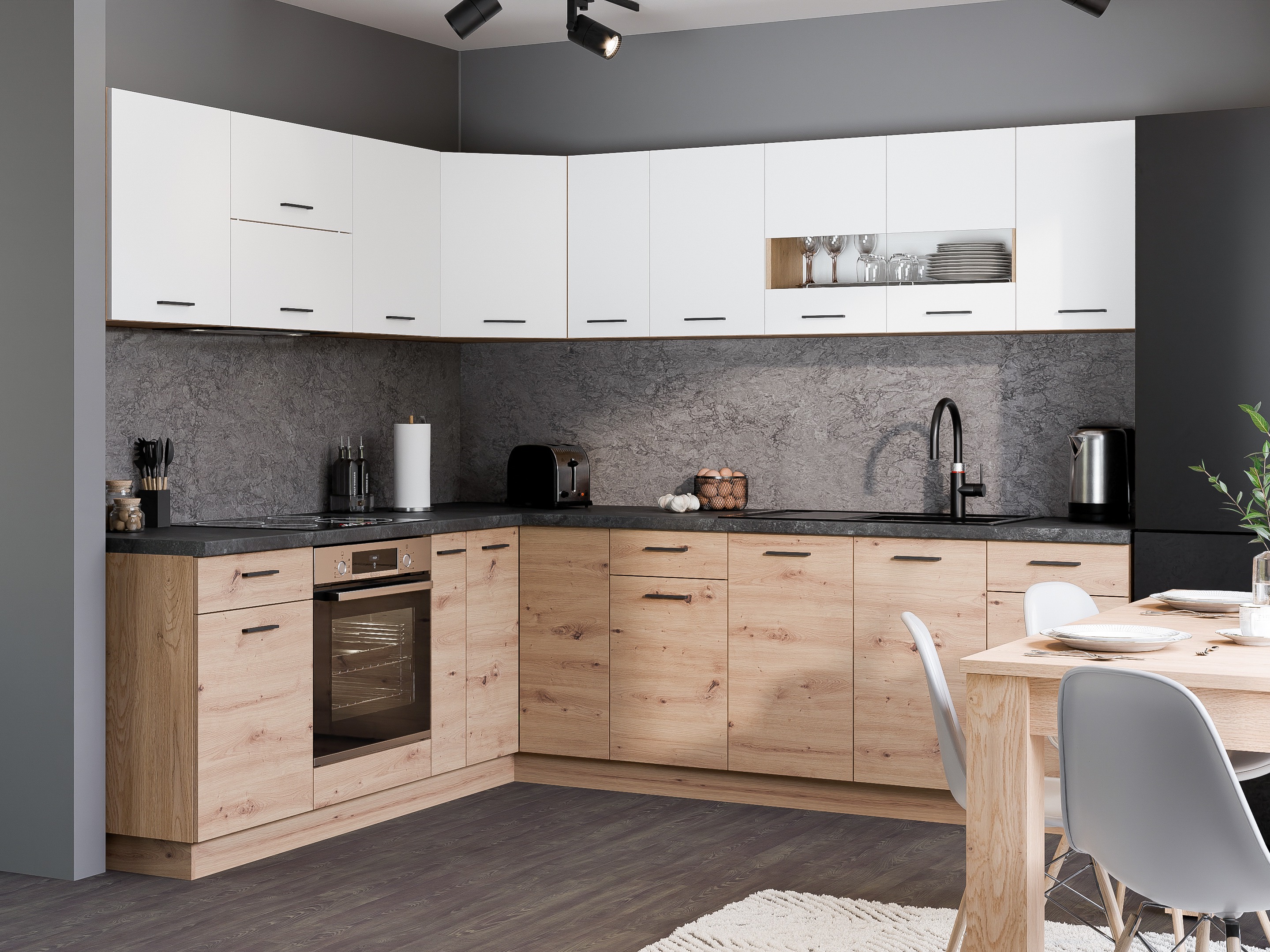 Πολυμορφικό ντουλάπι τοίχου Ati 156