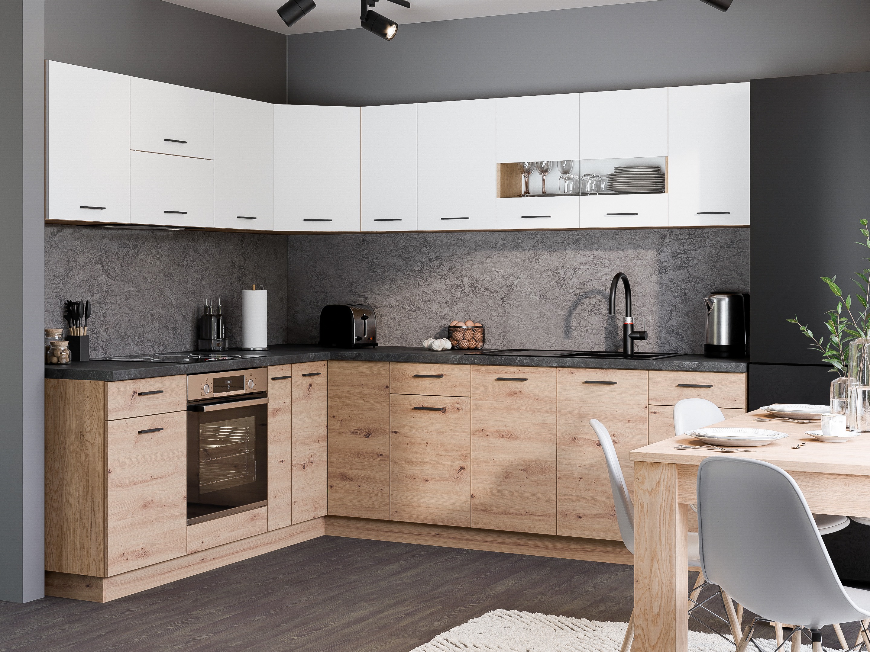 Πολυμορφικό γωνιακό ντουλάπι Ati Artisan 111