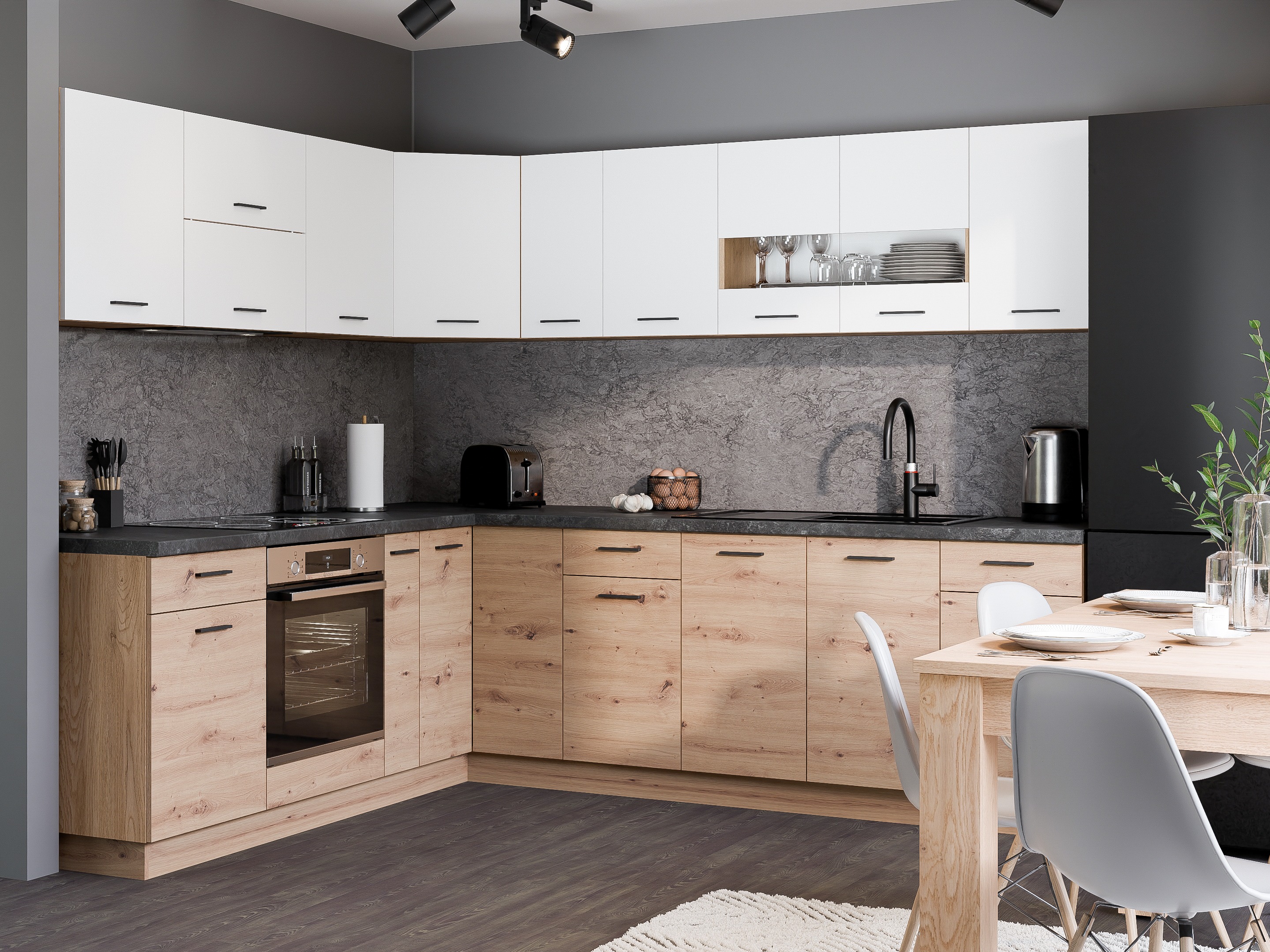 Πολυμορφικό ντουλάπι νεροχύτη με πόρτες Ati Artisan 110